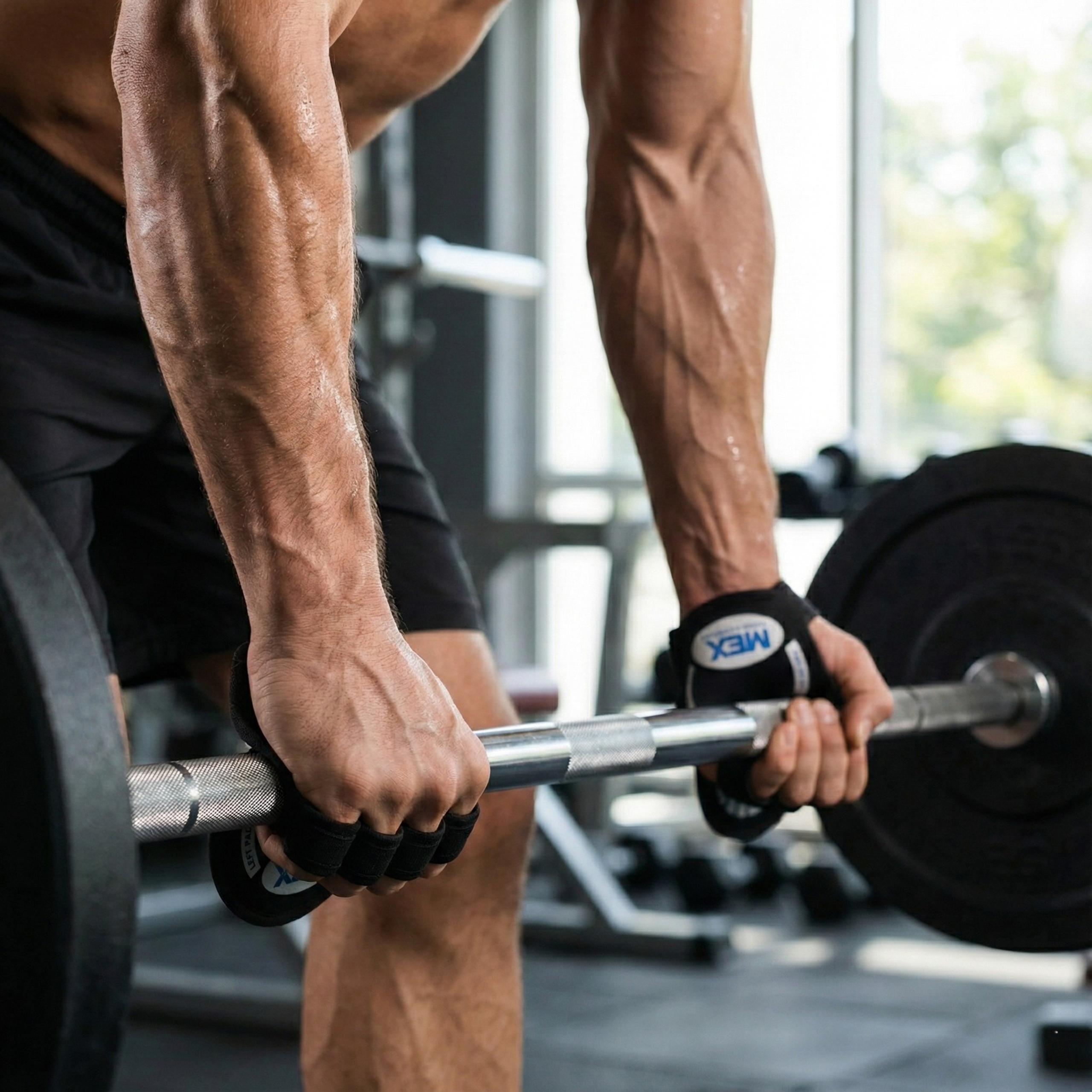 MEX NUTRITION - G-sport Training Grips One Size - Black