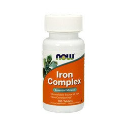 NOW Eisenkomplex - 100tabs