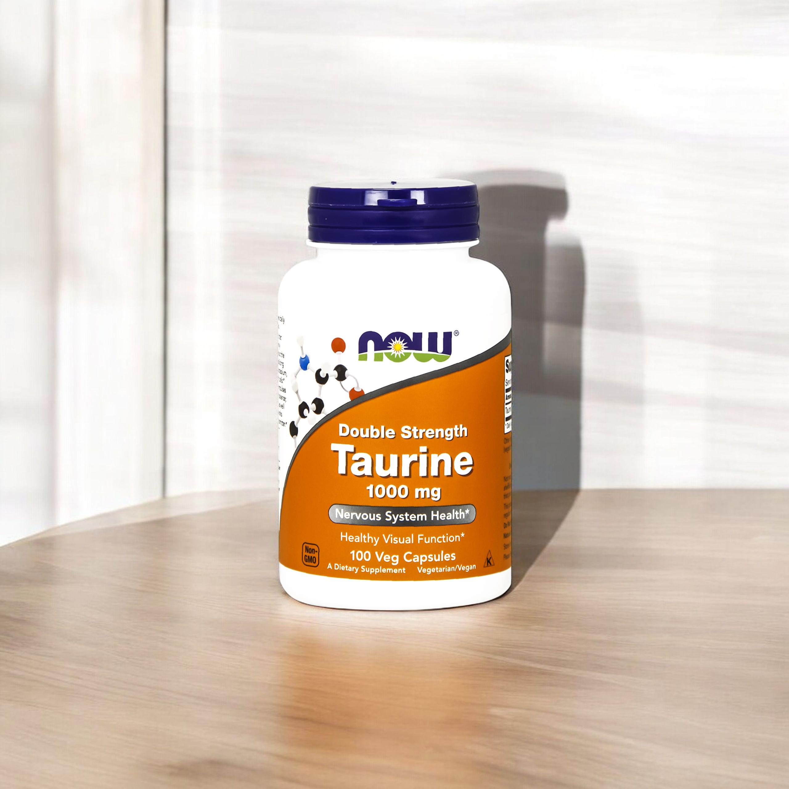 NOW Taurine 1000mg - 100vcaps