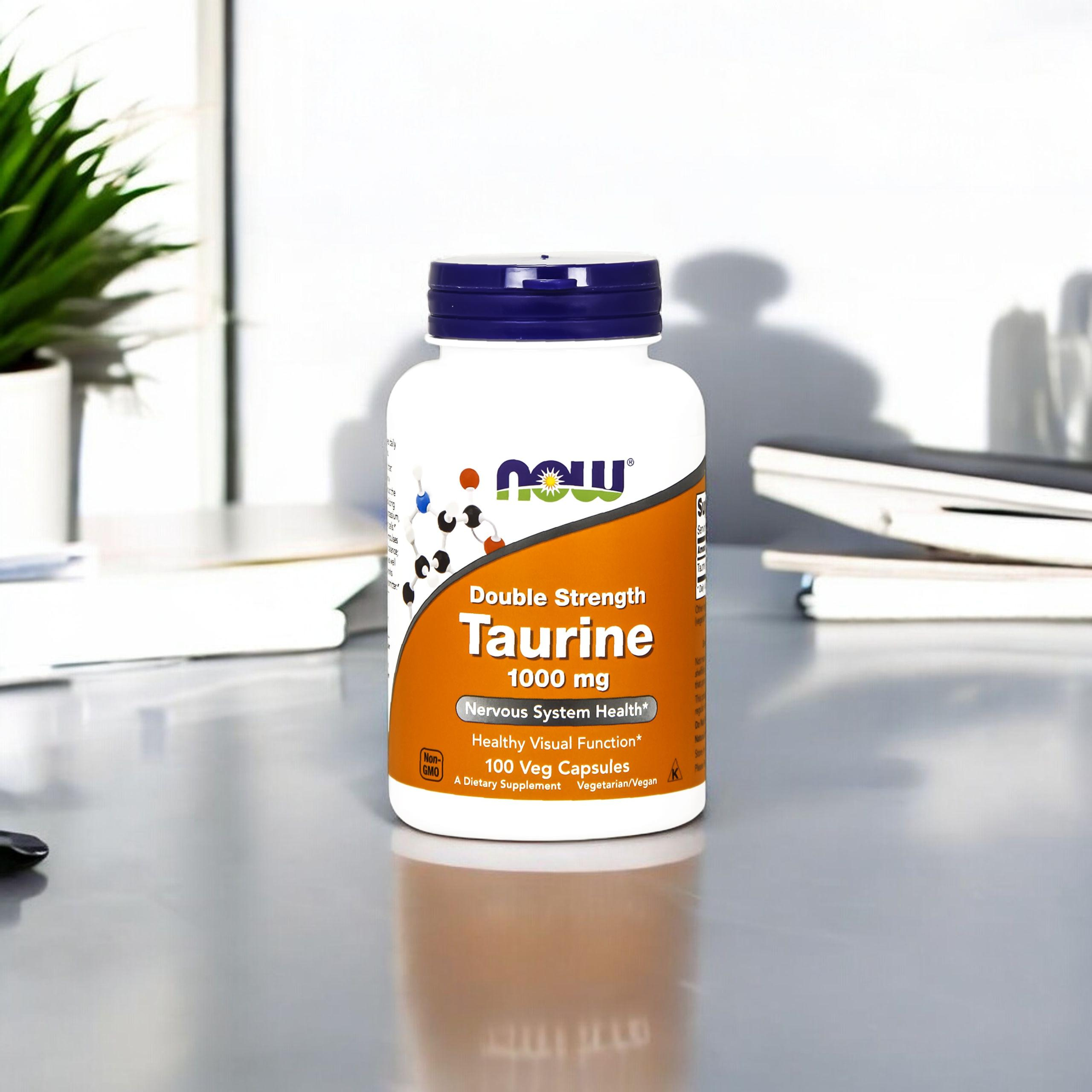 NOW Taurine 1000mg - 100vcaps