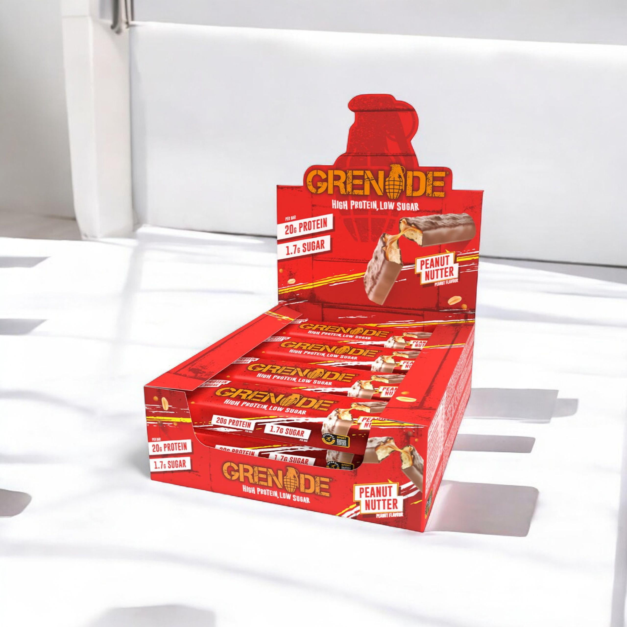 GRENADE - Proteinriegel - 60g x12