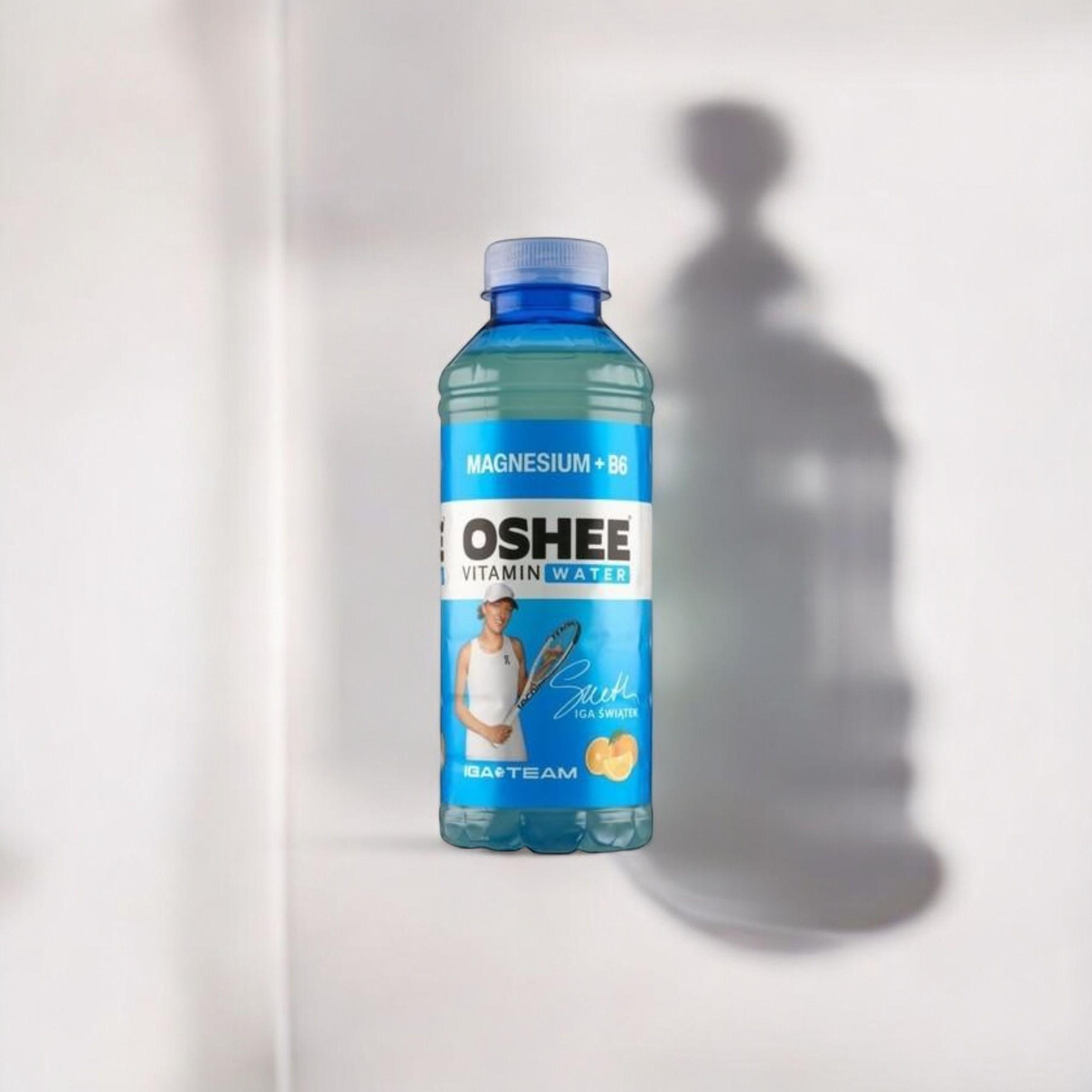 OSHEE - Vitamin Wasser Magnesium+ B6 - 555ml - Zitrone Orange