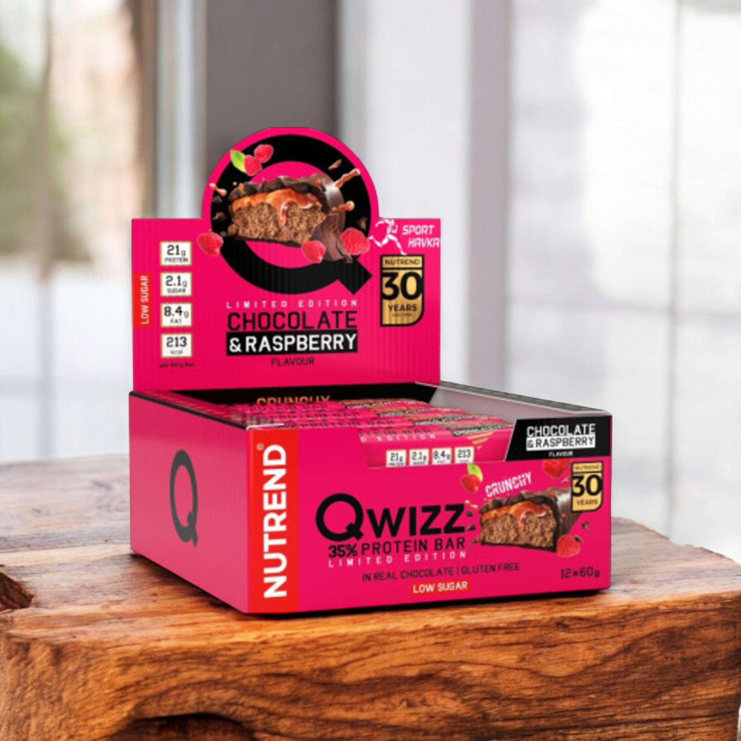 NUTREND - Riegel QWIZZ Protein Bar - 24x  60g 