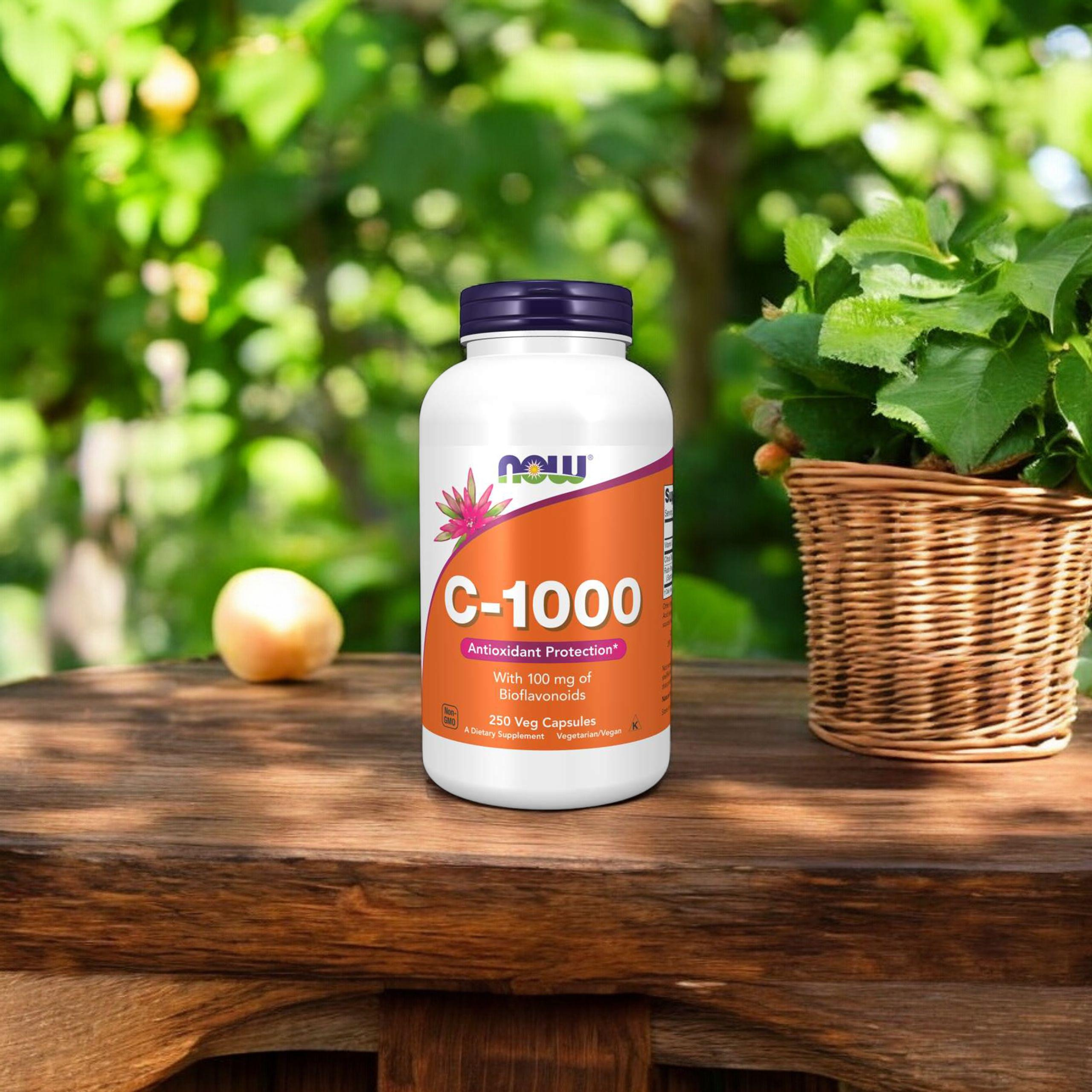 NOW Vitamin C-1000 Boiflavonoids - 250vegcaps