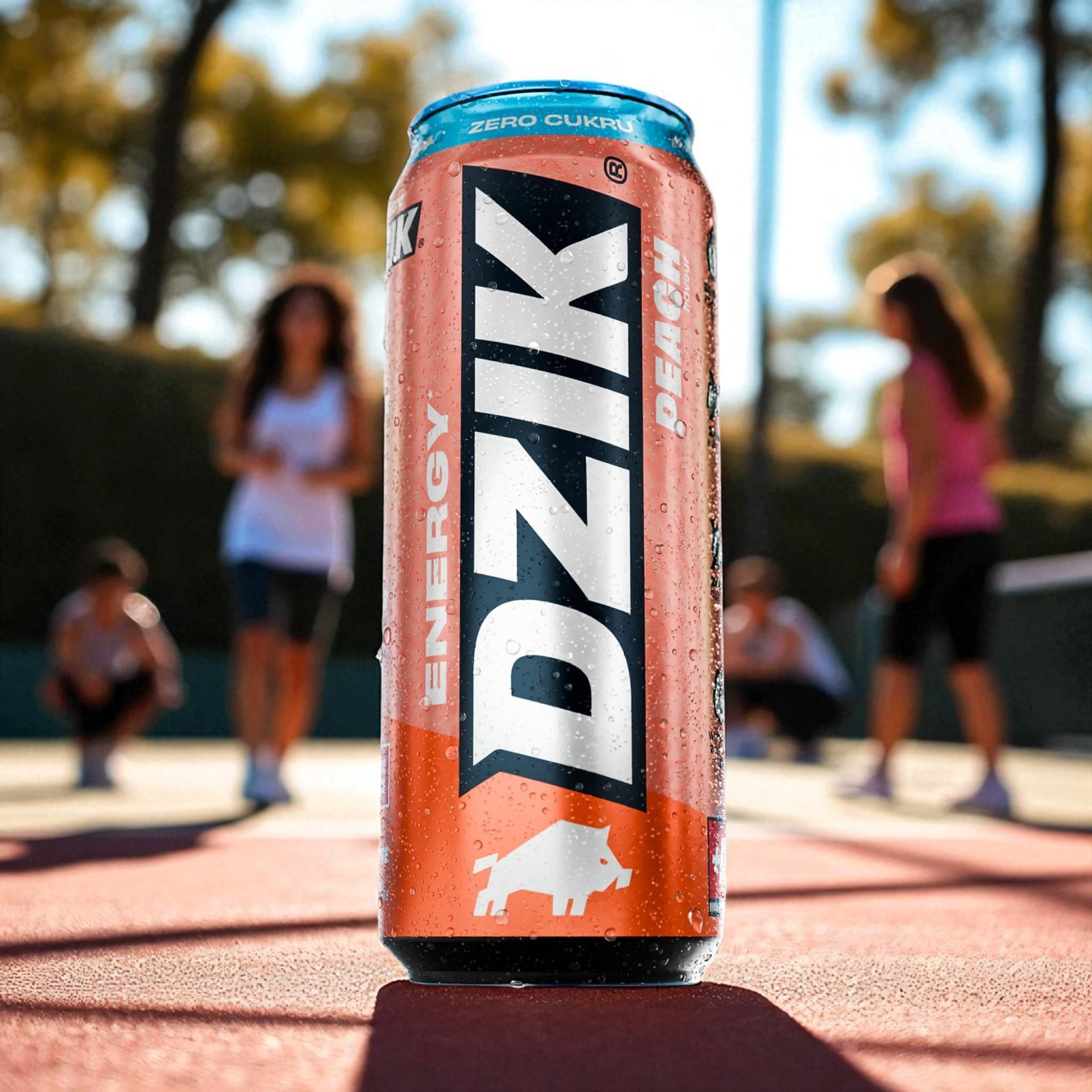 DZIK - Energydrink - 500ml - Pfirsich