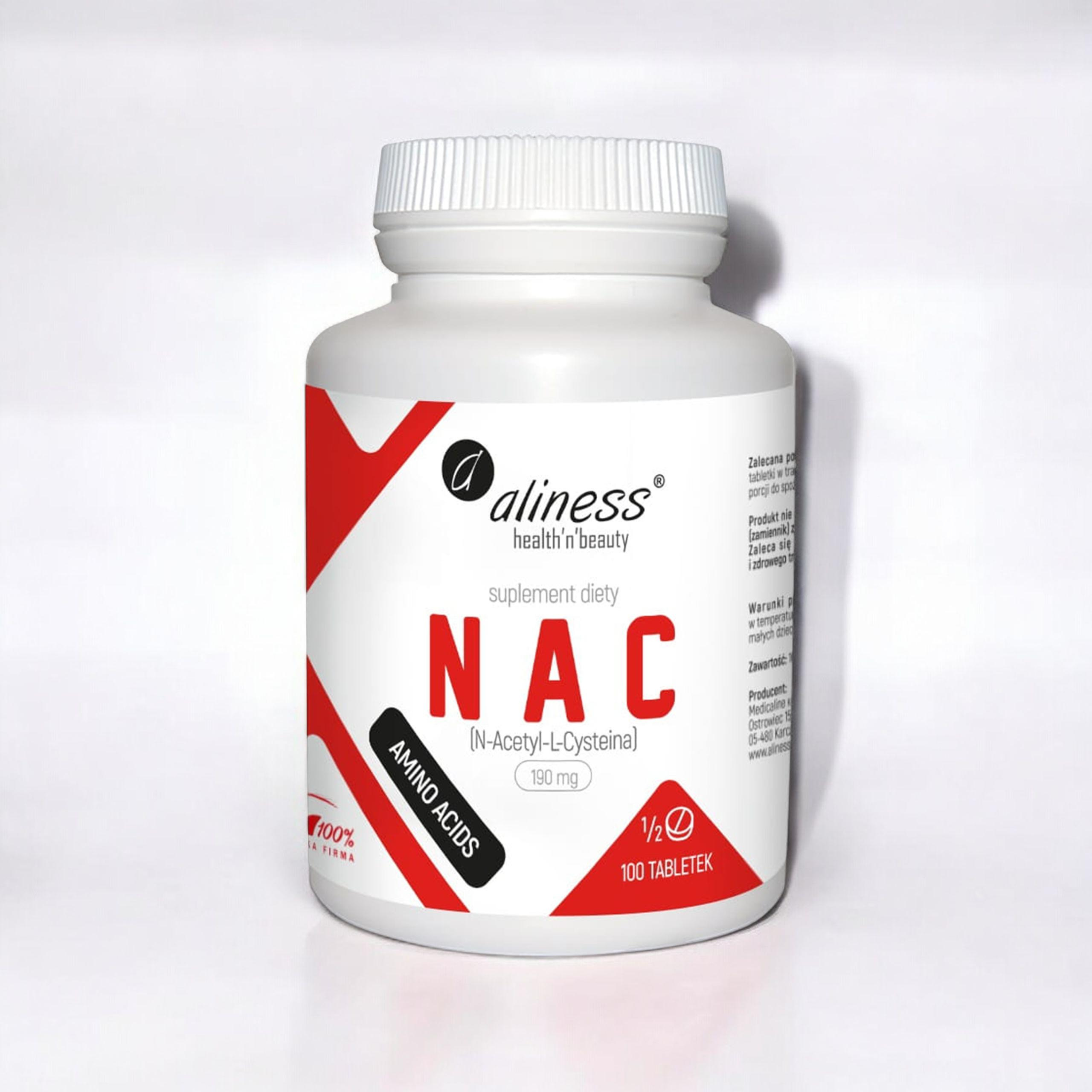 ALINESS NAC (N-Acetyl Cysteine) - 100tabs
