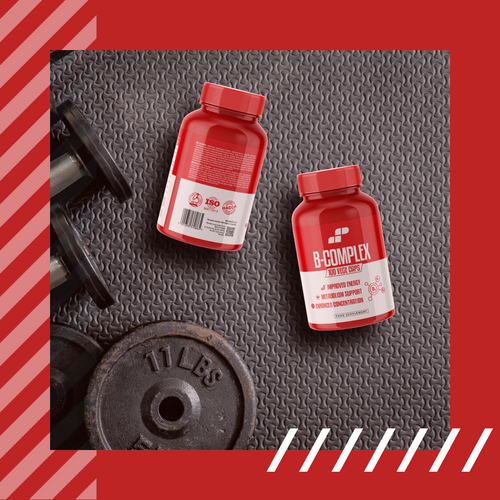 MP NUTRITION Vitamin B-Complex - 100vcaps - Kompleks Vitaminów B