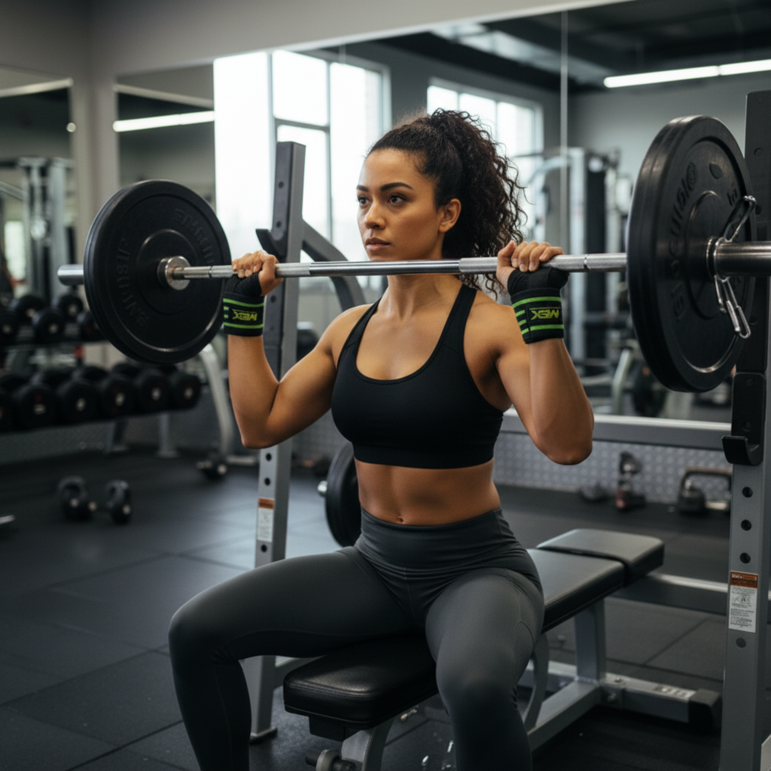 MEX SPORT - Wrist Wraps Mex - Gelb