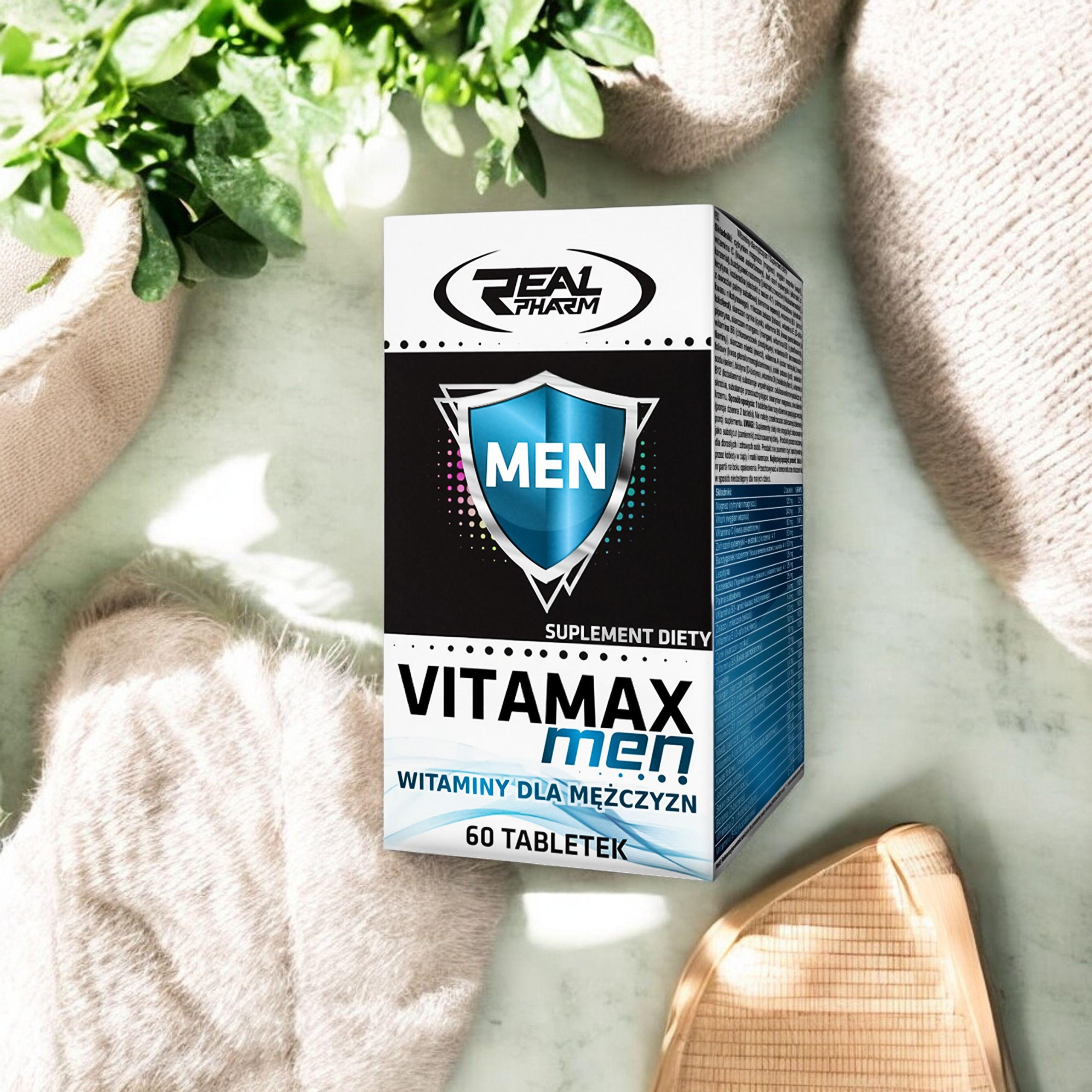 REAL PHARM Vitamax Men - 60tabs