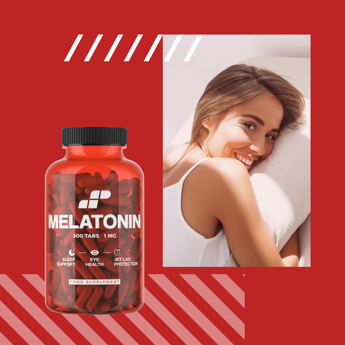 MP NUTRITION Melatonin 1mg - 300tabs - Melatonin