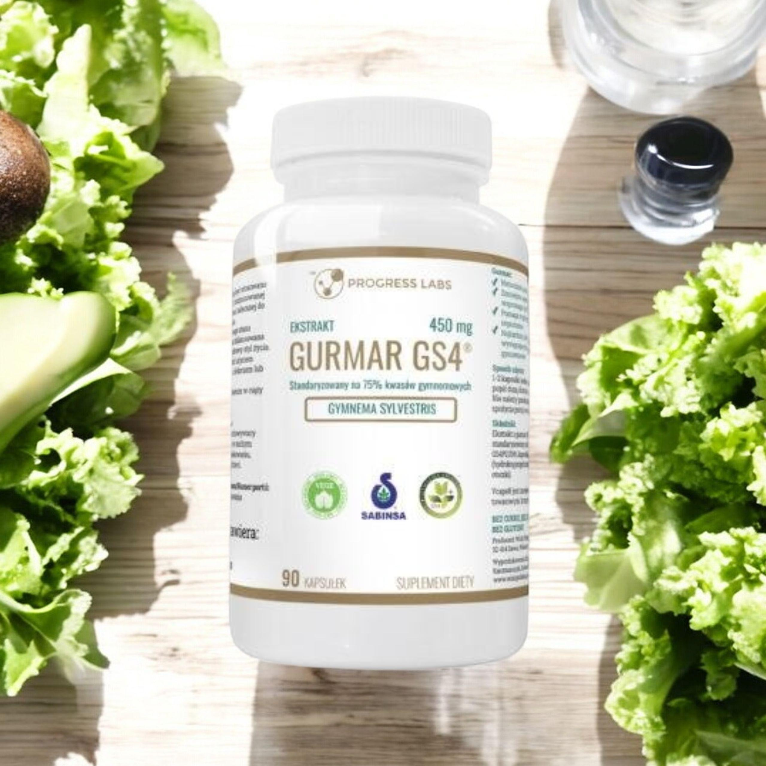 PROGRESS LABS - Gurmar GS4 - 90 Kapseln