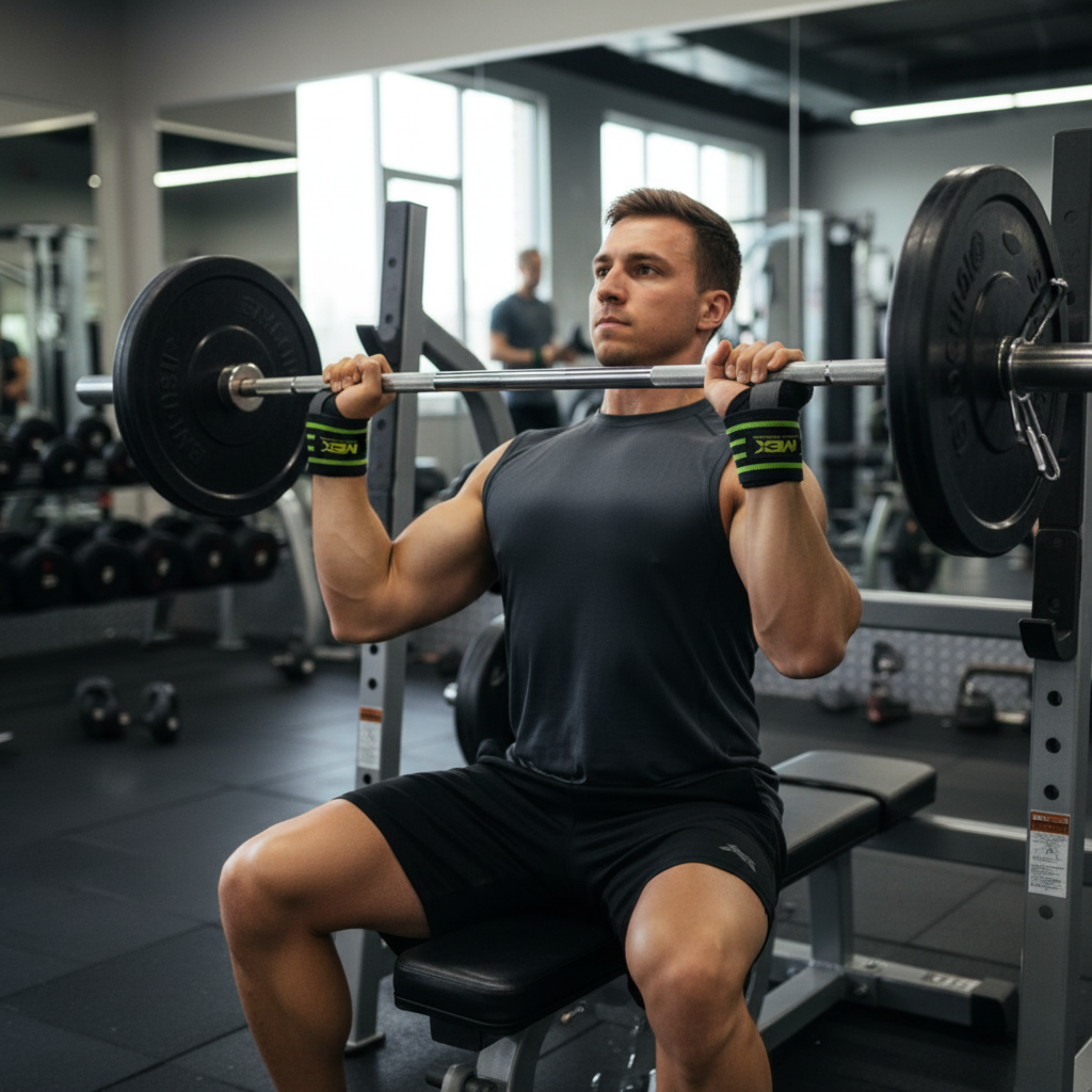 MEX SPORT - Wrist Wraps Mex - Gelb