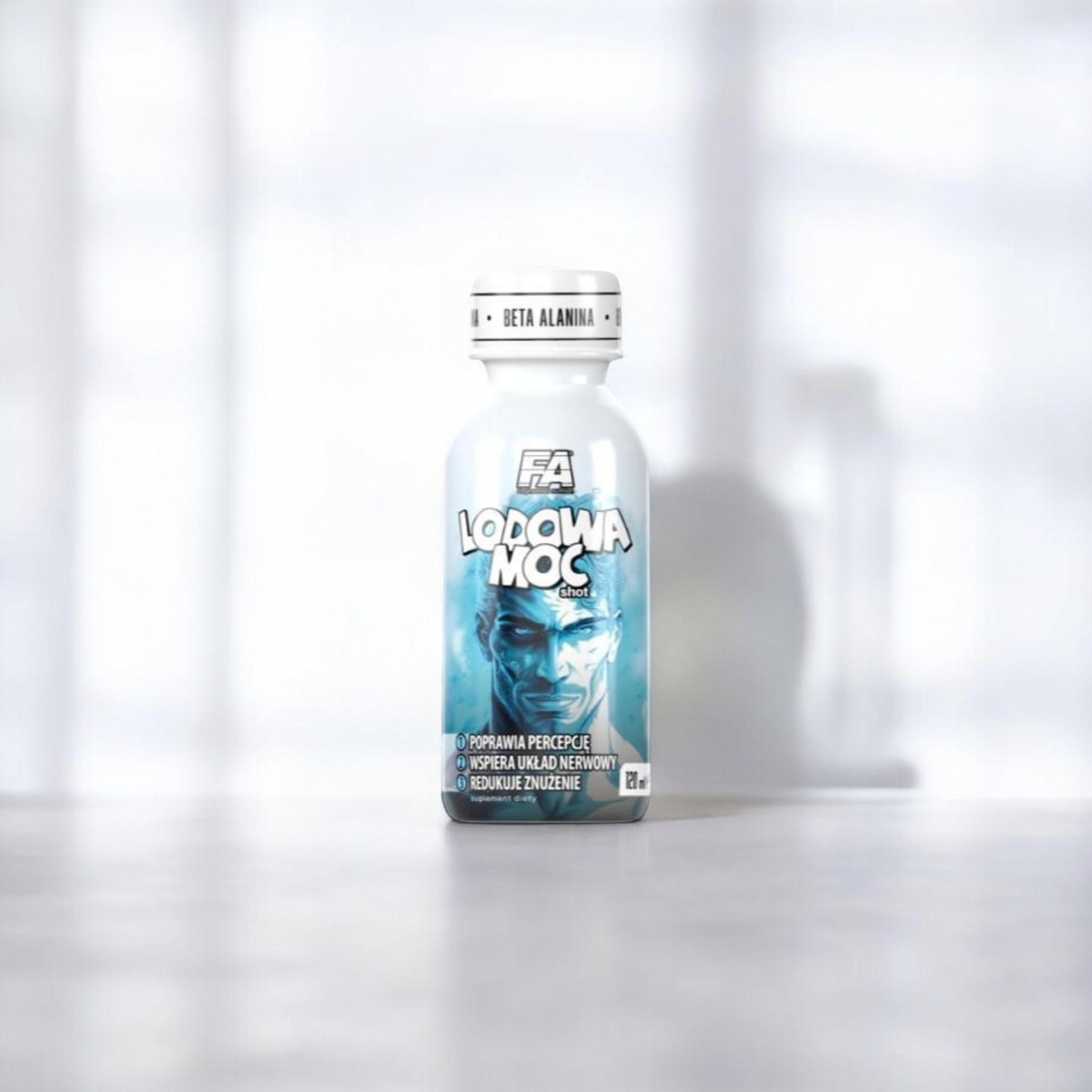 FITNESS AUTHORITY - Eisige Kraft Shot - 12x 120ml - Zitronen-Eistee