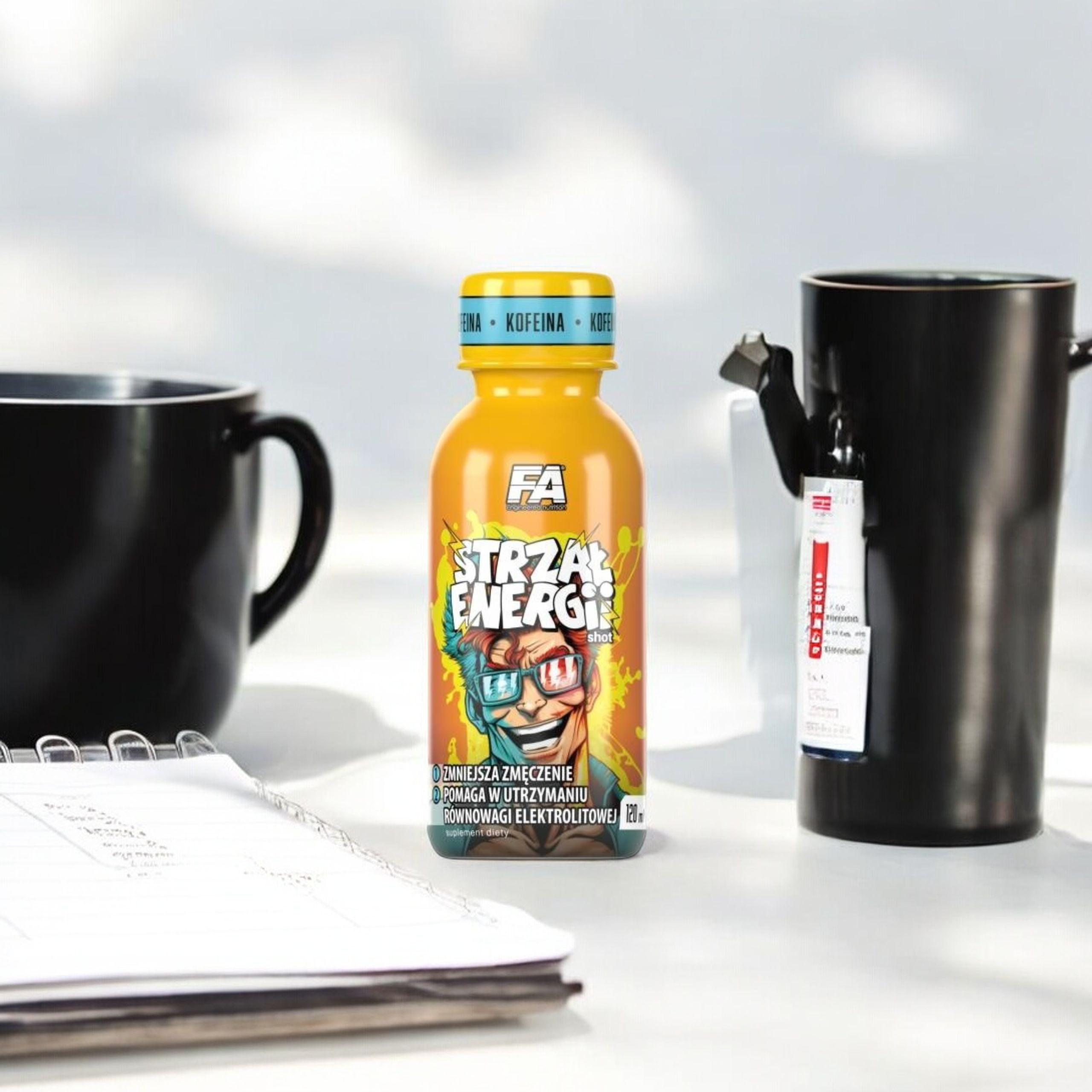 FITNESS AUTHORITY - Strzał Energii Shot - 120ml - Grape Pear