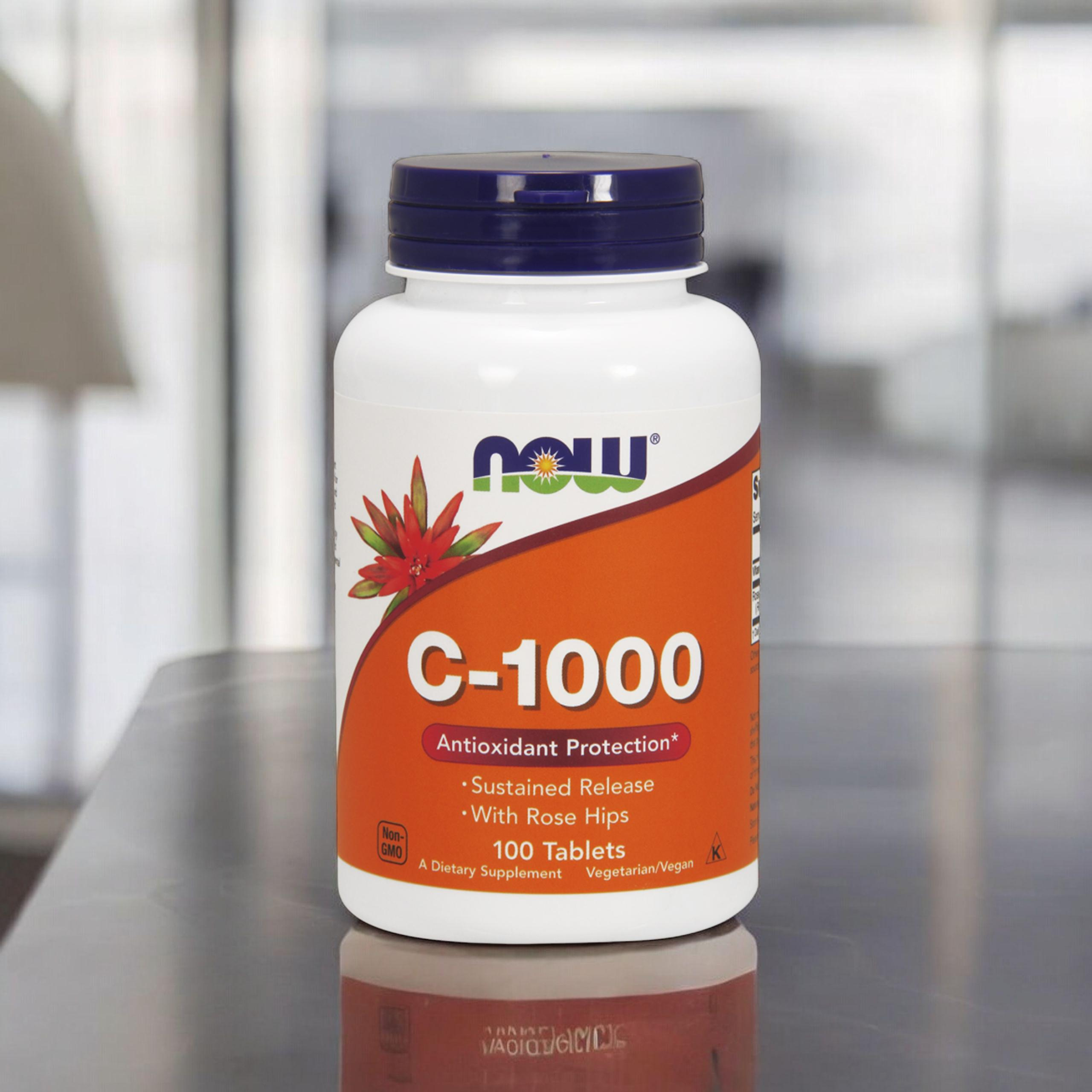 NOW Vitamin C-1000 mit Hagebutten - 100tabs