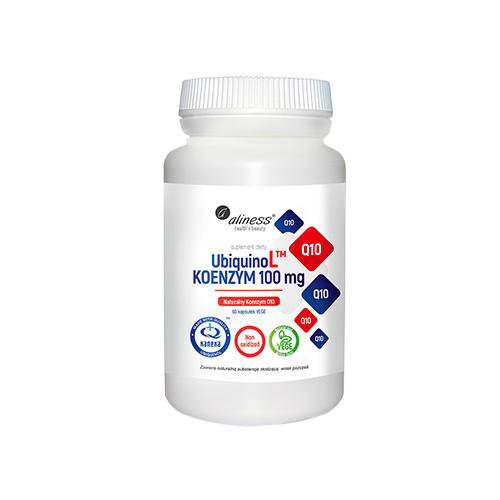 ALINESS - UbiquinoL KANEKA Natürlicher KOENZYM Q10 100mg - 60vcaps