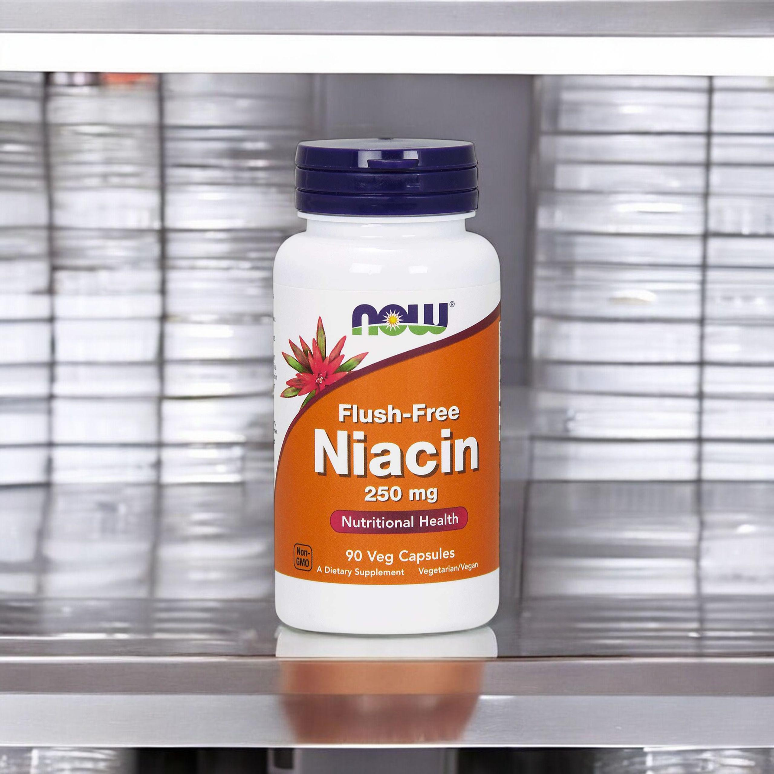 NOW Niacin Flush Free 250mg - 90vcaps