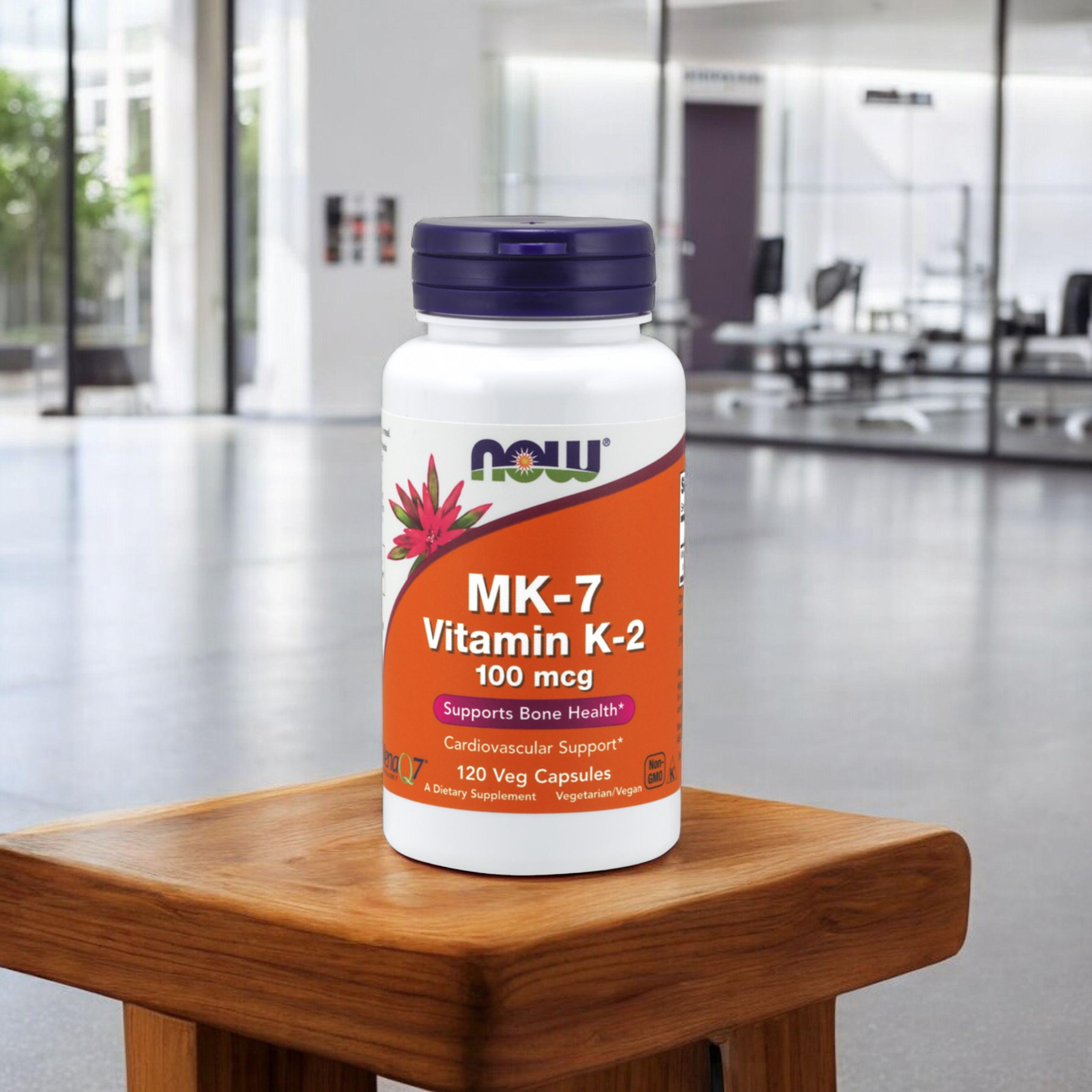 NOW Vitamin K-2 MK7 100mcg - 120vcaps