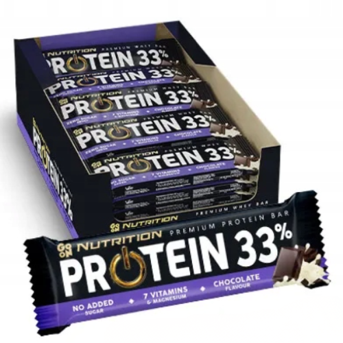 GO ON NUTRITION - Go On Protein 33% Riegel - 25x 50g