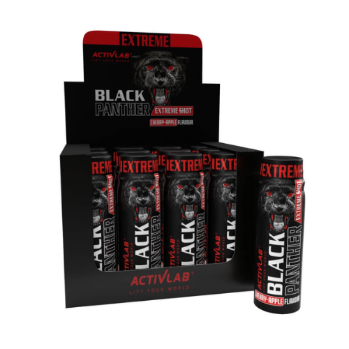 ACTIVLAB - Black Panther Extreme Shot - 12x 80ml - Kirsch-Apfel