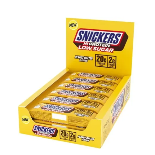 Mars - HI Protein 57g Proteinriegel mit wenig Zucker - Salzkaramell - 12 Riegel