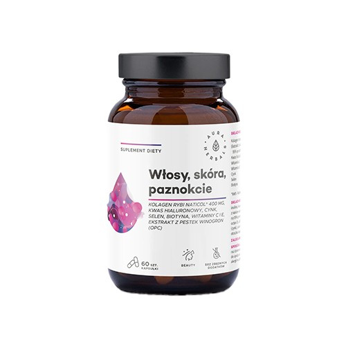 AURA HERBALS - Haare, Haut, Nägel - 60caps.