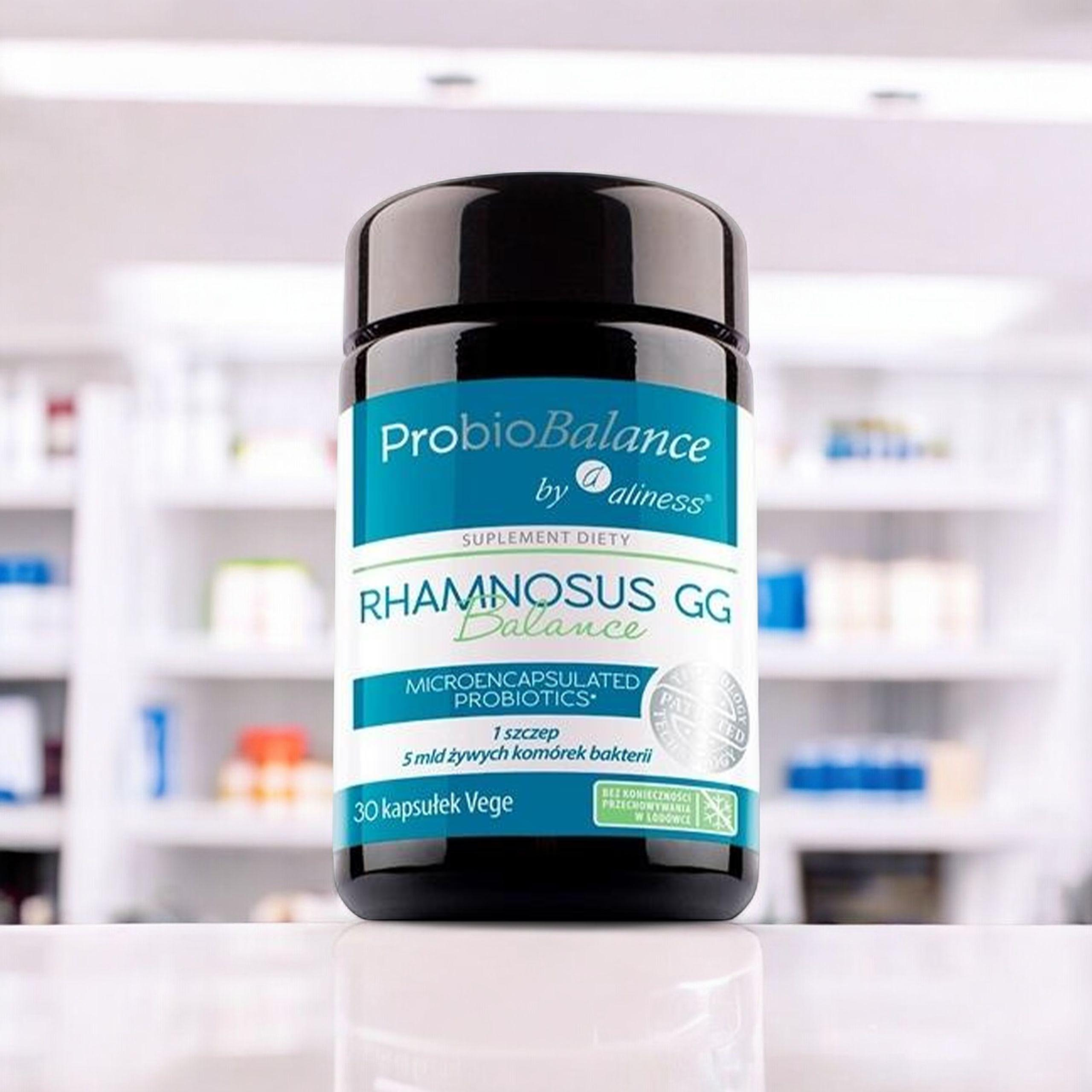 ALINESS - Rhamnosus GG Balance 5 Milliarden - 30 pflanzliche Kapseln.