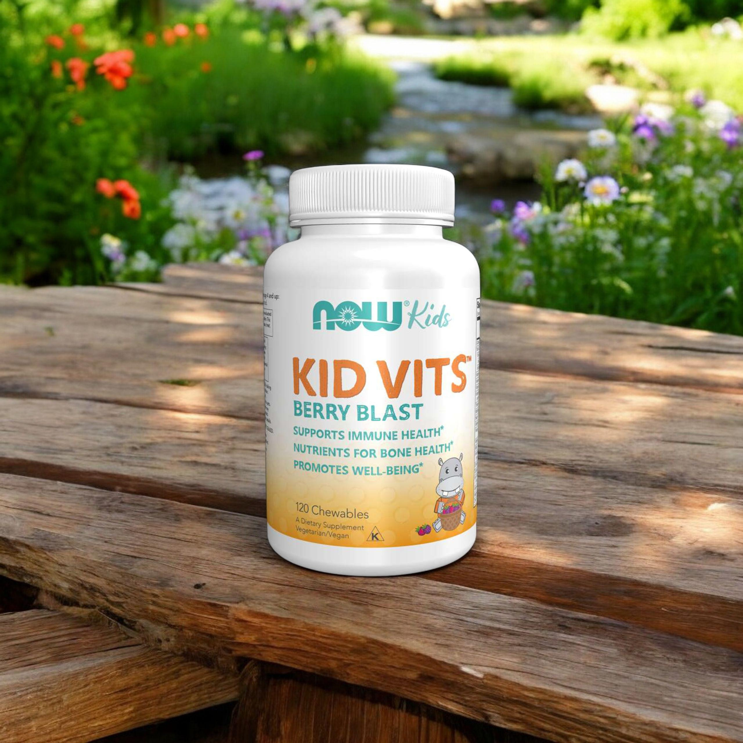 NOW Kid Vits - 120 Lutschtabletten