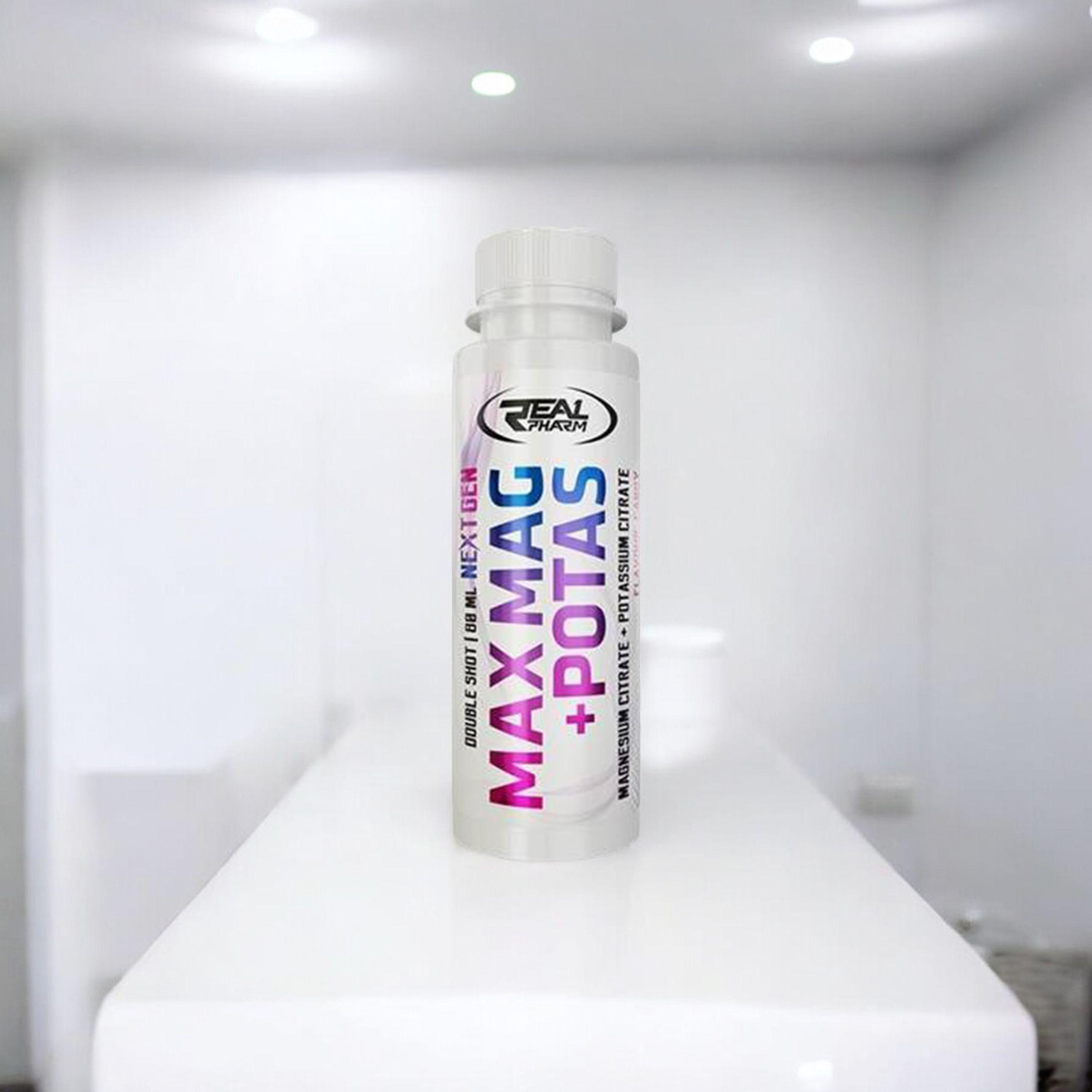 REAL PHARM - Max Mag + Potas - 80ml - Candy