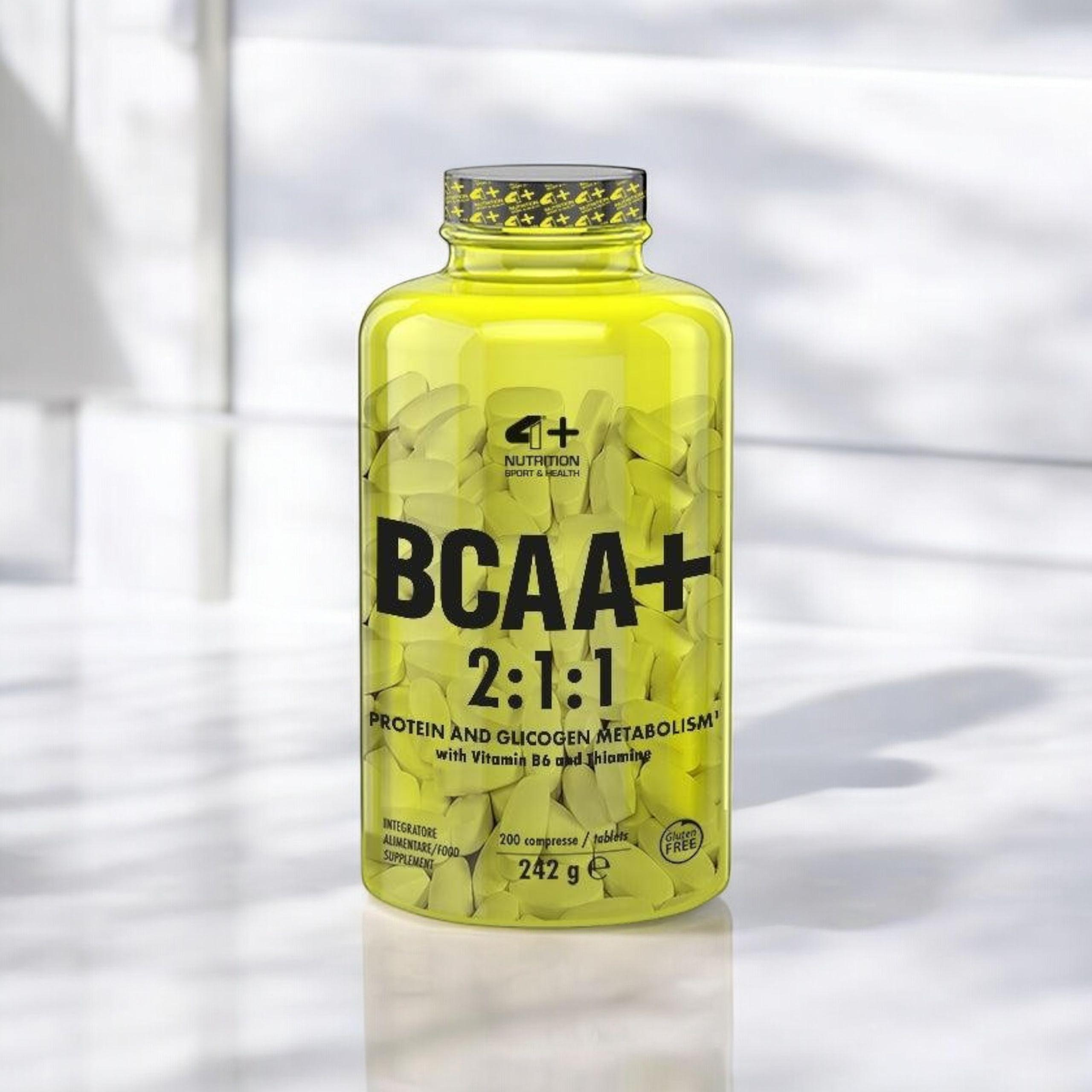 4+ NUTRITION - BCAA 2:1:1 - 242g - Unflavored