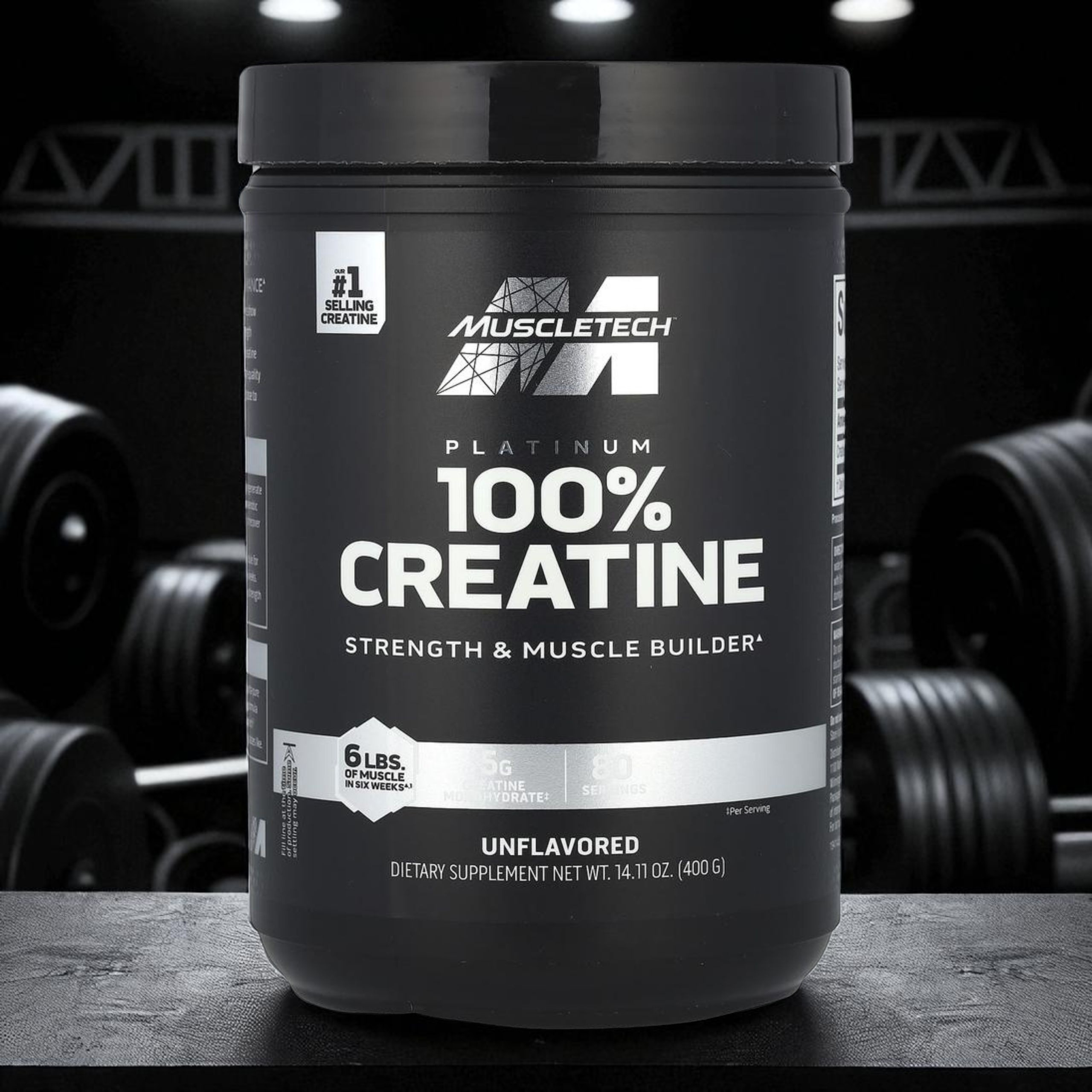 MUSCLE TECH Platinum Creatine - 400g