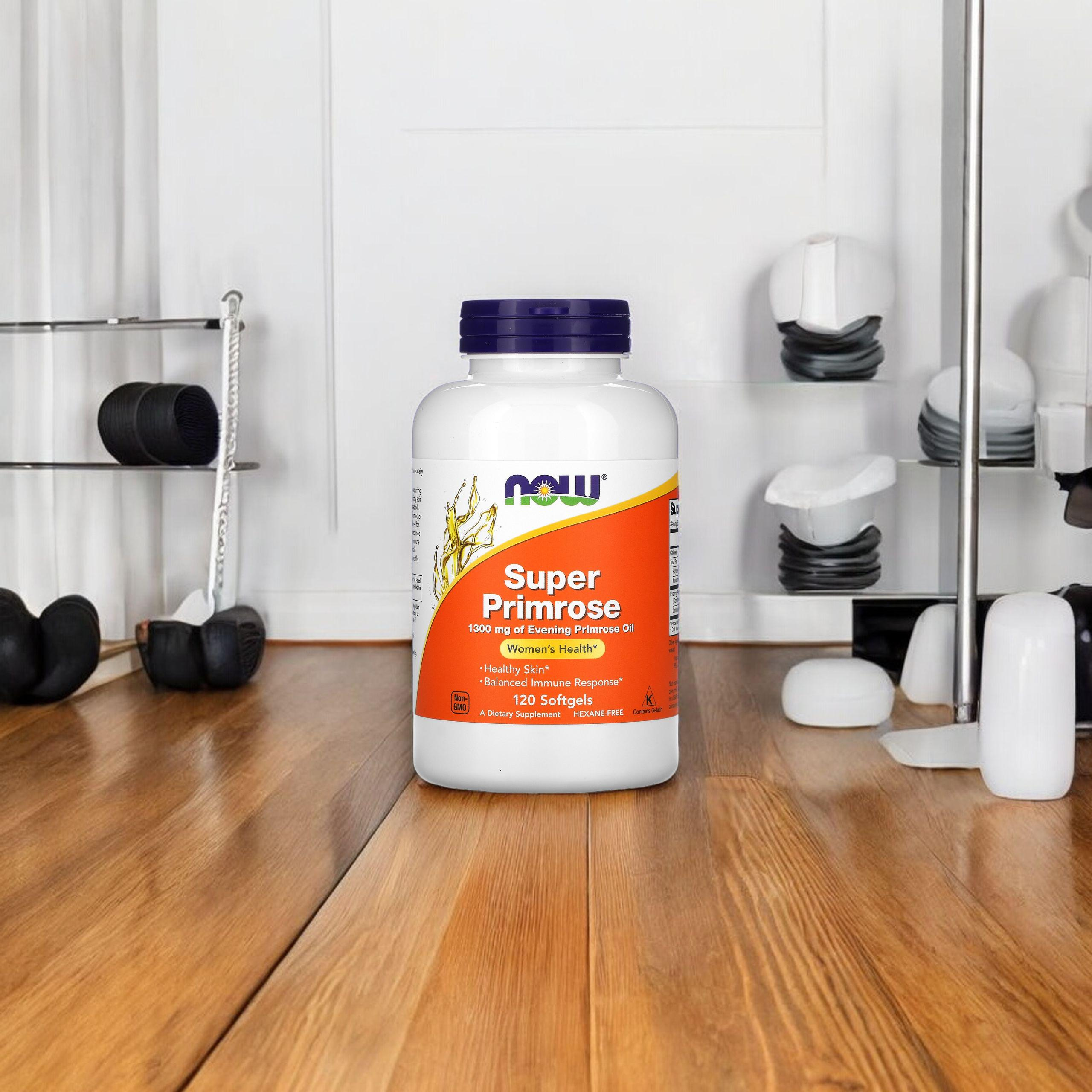 NOW Super Primrose - 120softgels. - Nachtkerzenöl