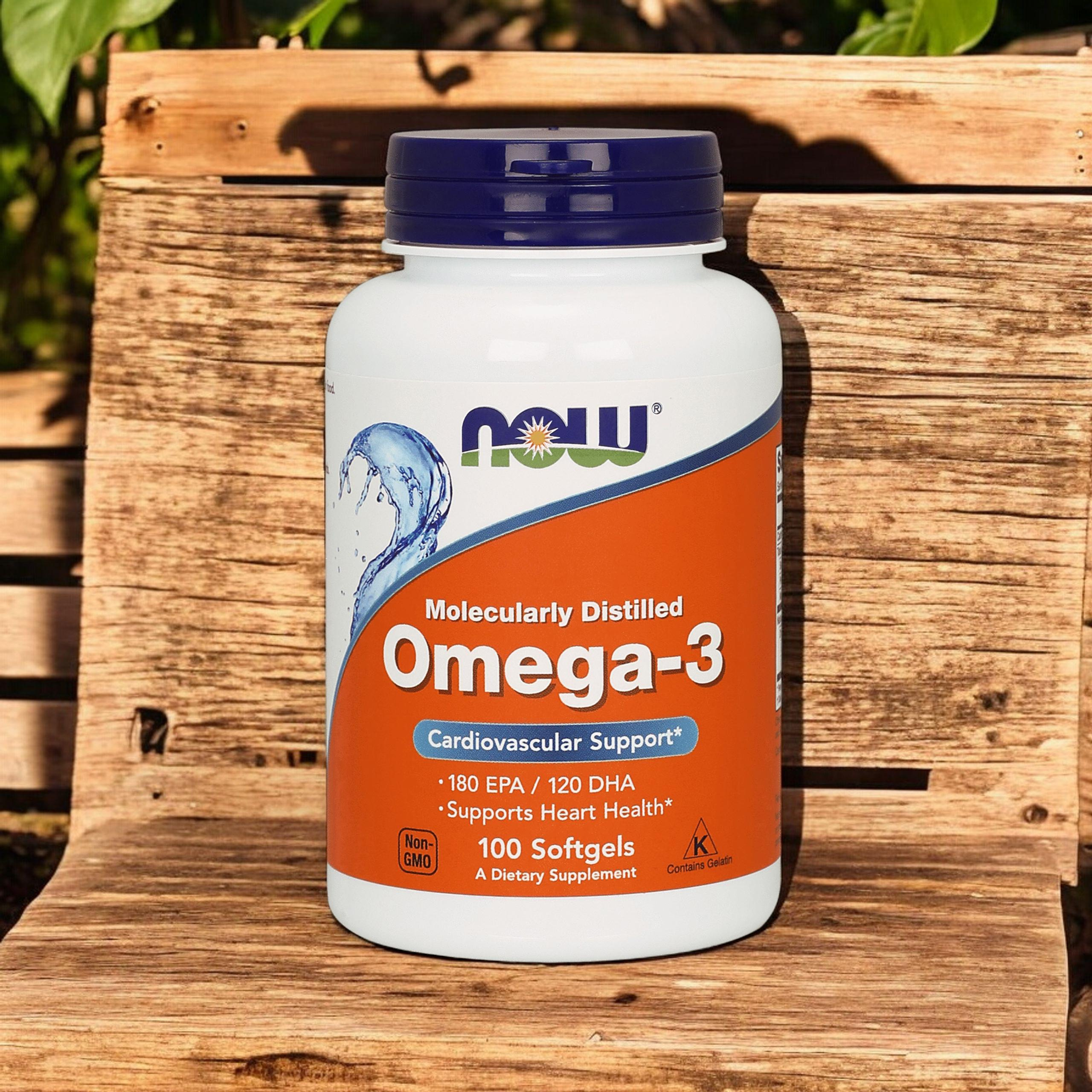 NOW Omega-3 - 100soft gels