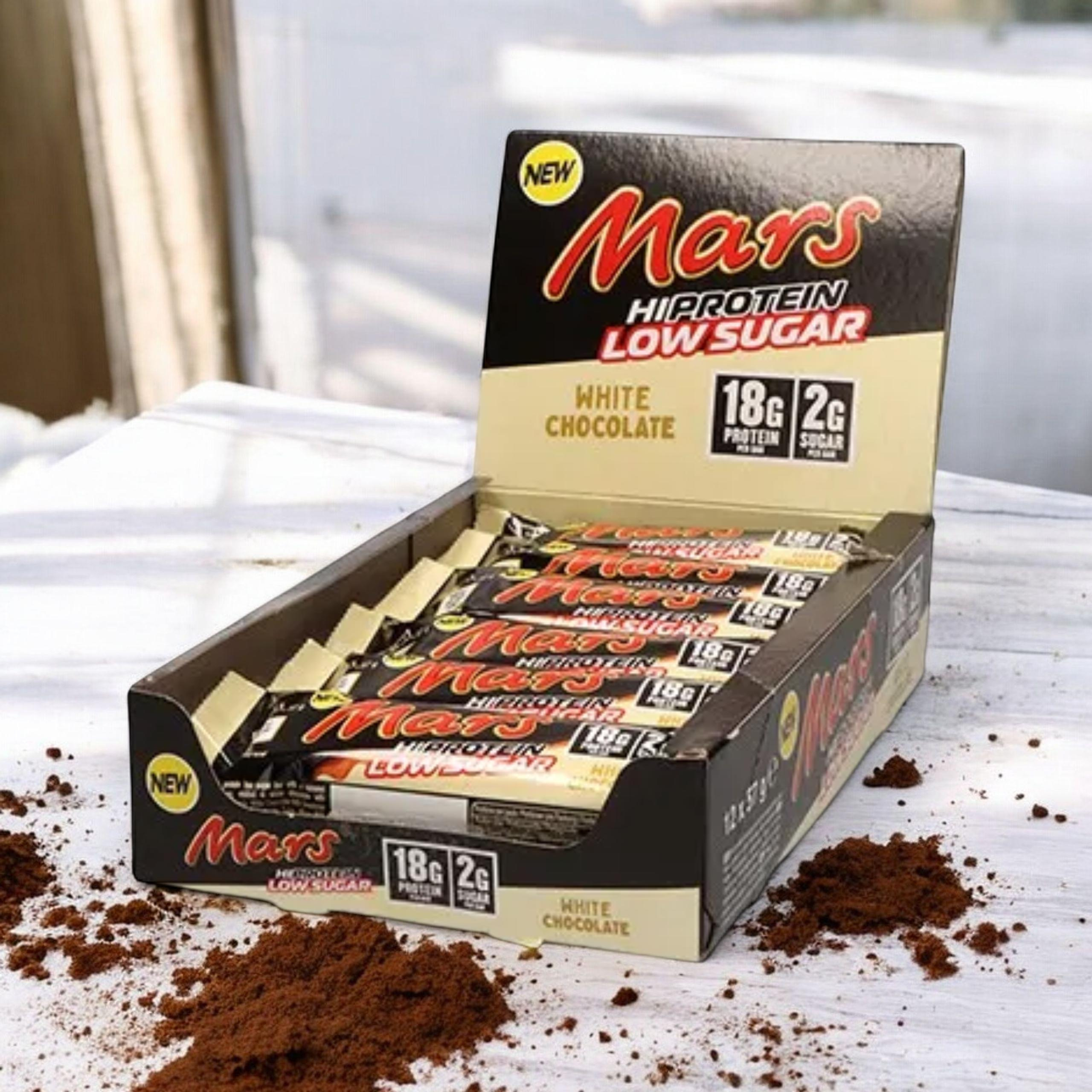 Mars - Mars HIProtein LS Riegel - 12x 57g - Weiße Schokolade