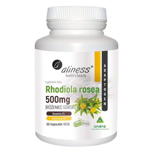 ALINESS - Rhodiola Rosea 500mg - 60Vkaps. pol_pl_ALINESS-Rhodiola-Rosea-500mg-60vcaps-43270_1