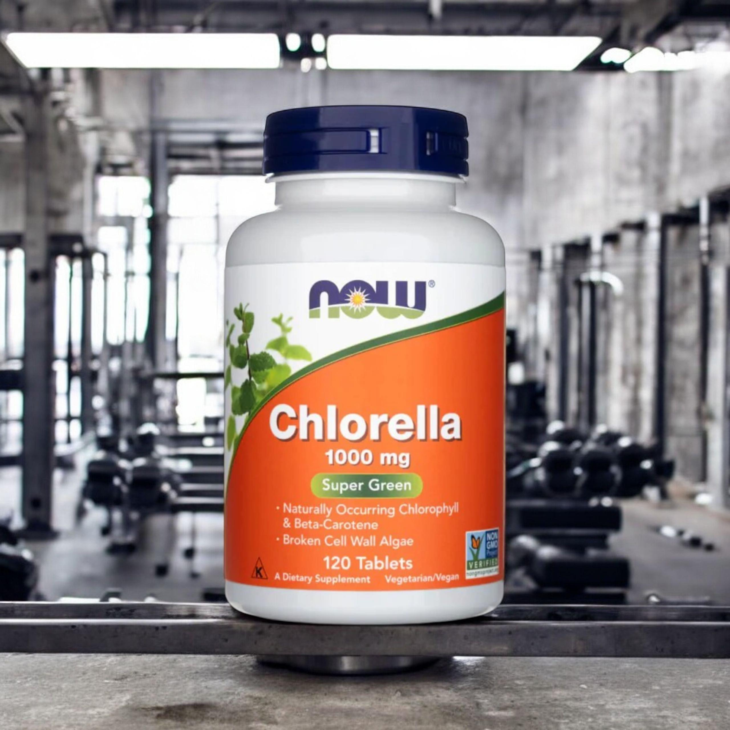 NOW - Chlorella 1000mg - 120 Tabletten