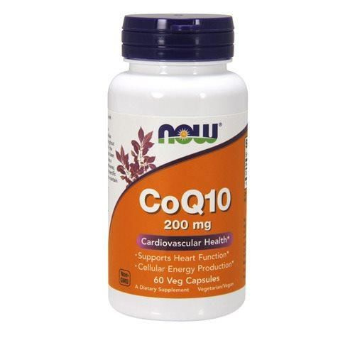 NOW CoQ10 ( Coenzym Q10 ) 200mg - 60vegcaps
