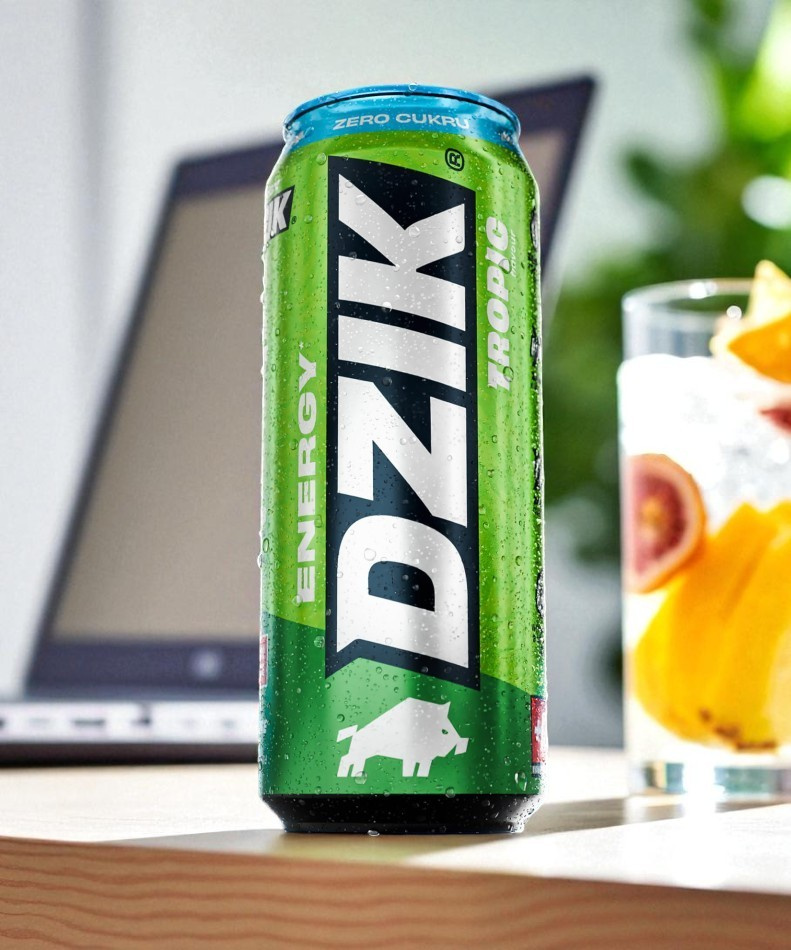 DZIK - Energie - 500ml - Tropisch