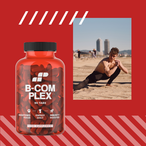 MP NUTRITION Vitamin B-Complex - 90tabs - B-Komplex Vitamine