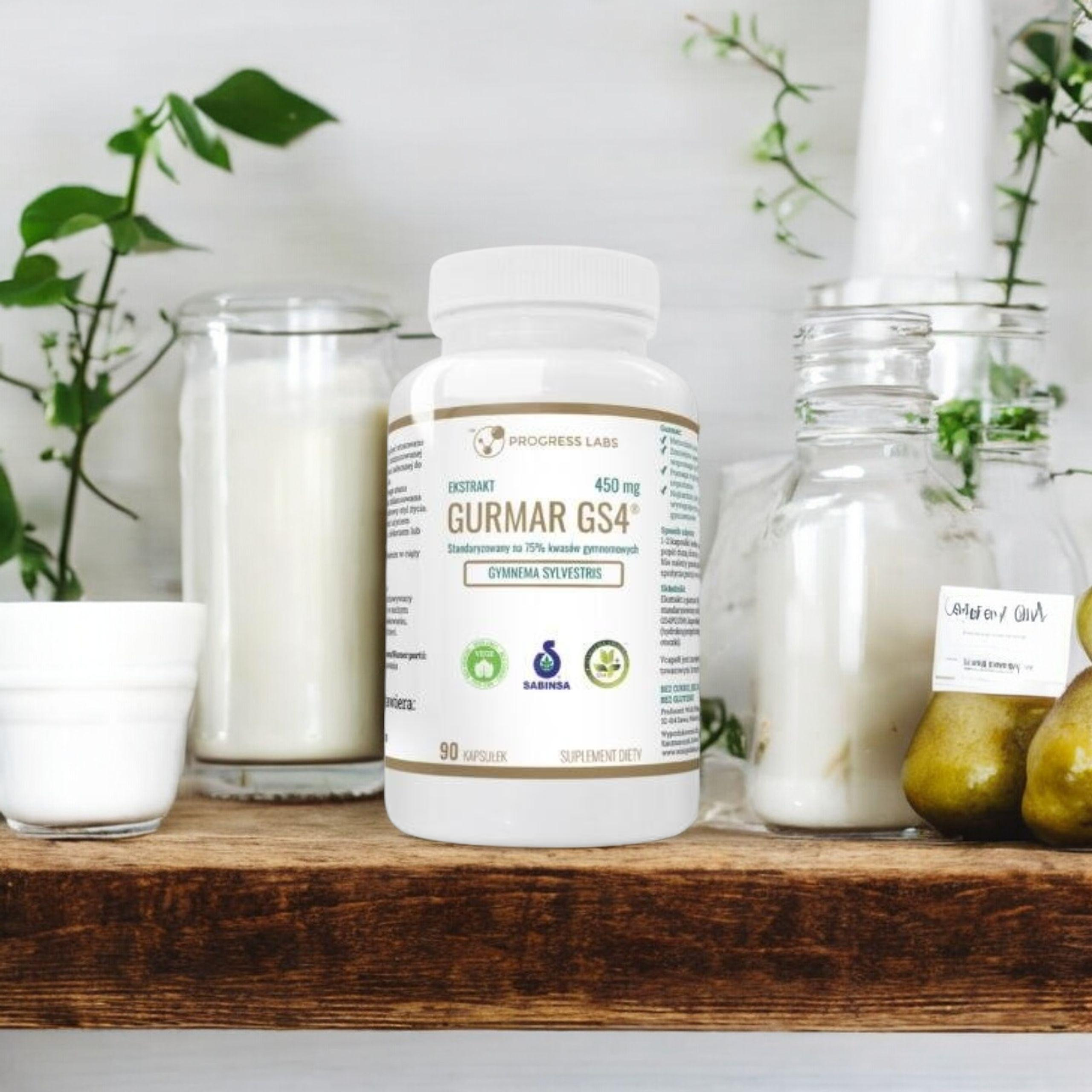 PROGRESS LABS - Gurmar GS4 - 90 Kapseln