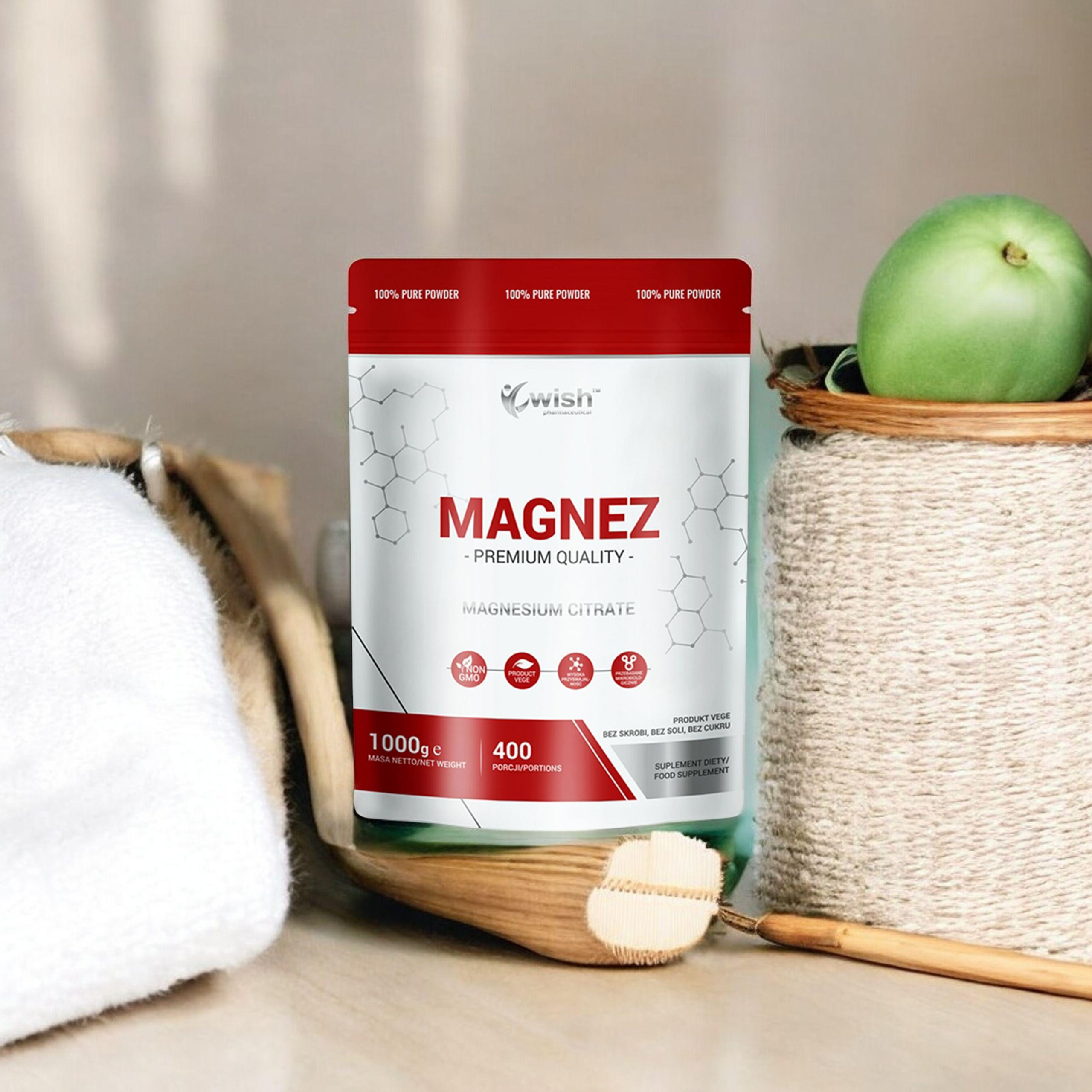 WISH Pharmaceutical Magnesiumcitrat - 1000g