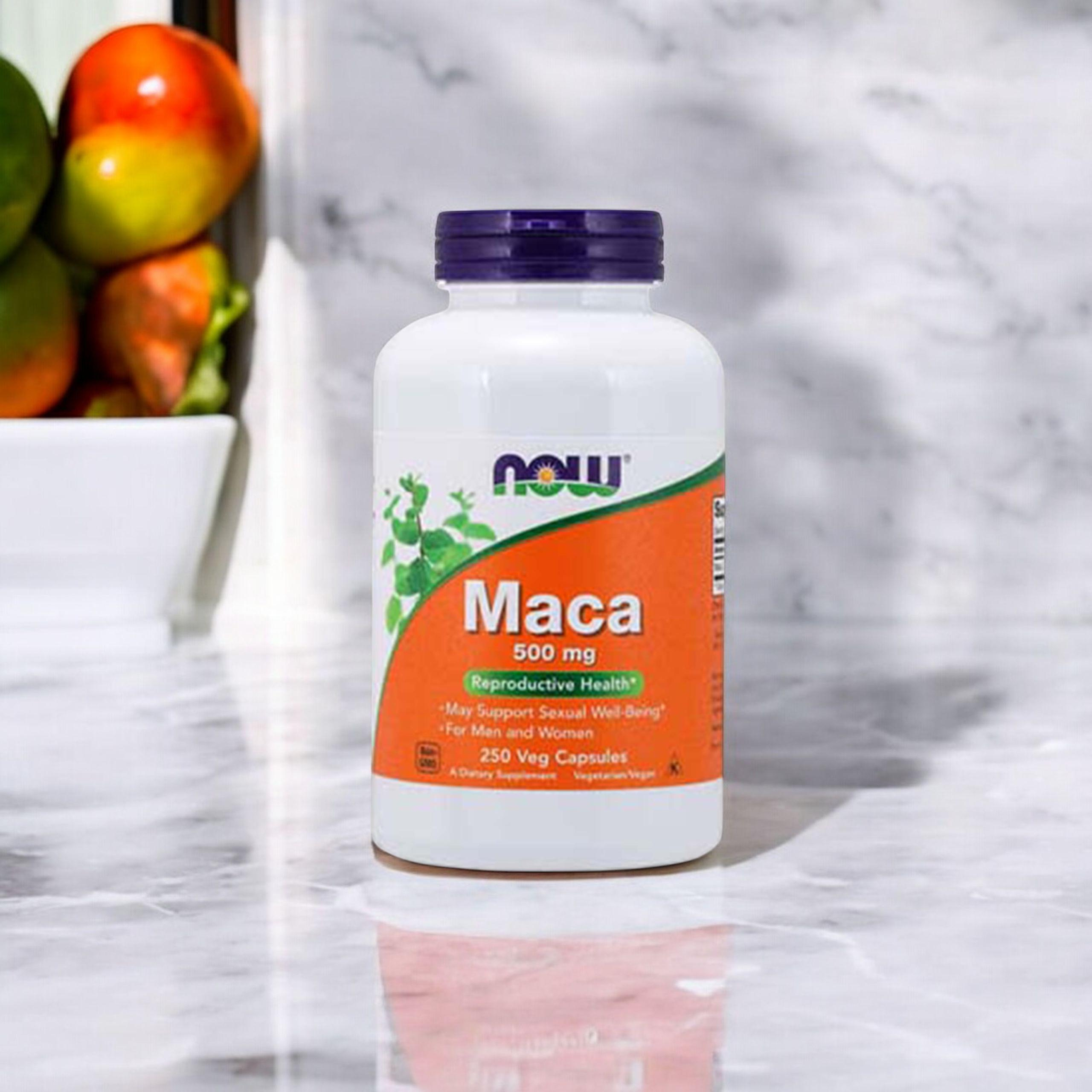 NOW Maca 500mg - 250vcaps.