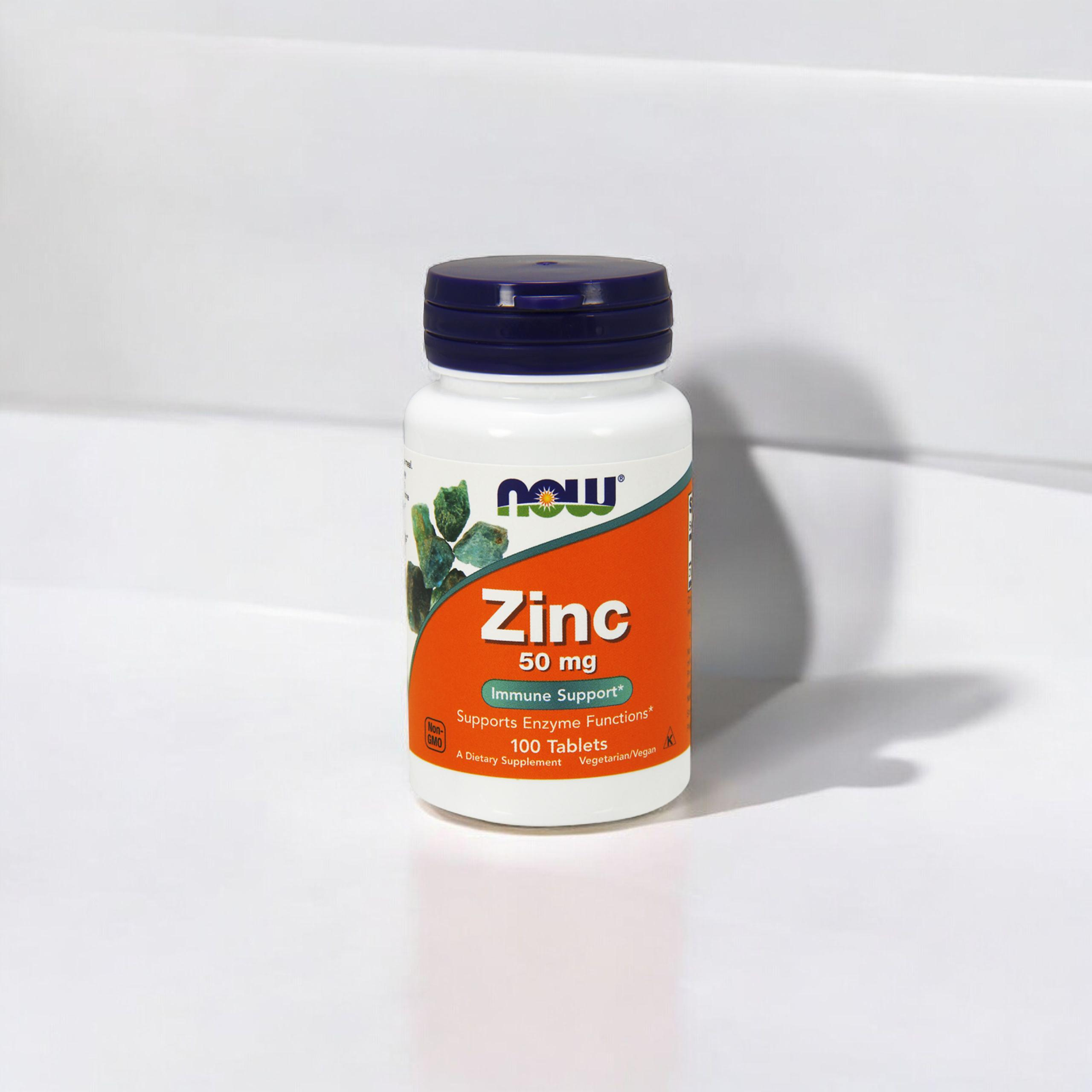 NOW Zinc Gluconate - 100tabs