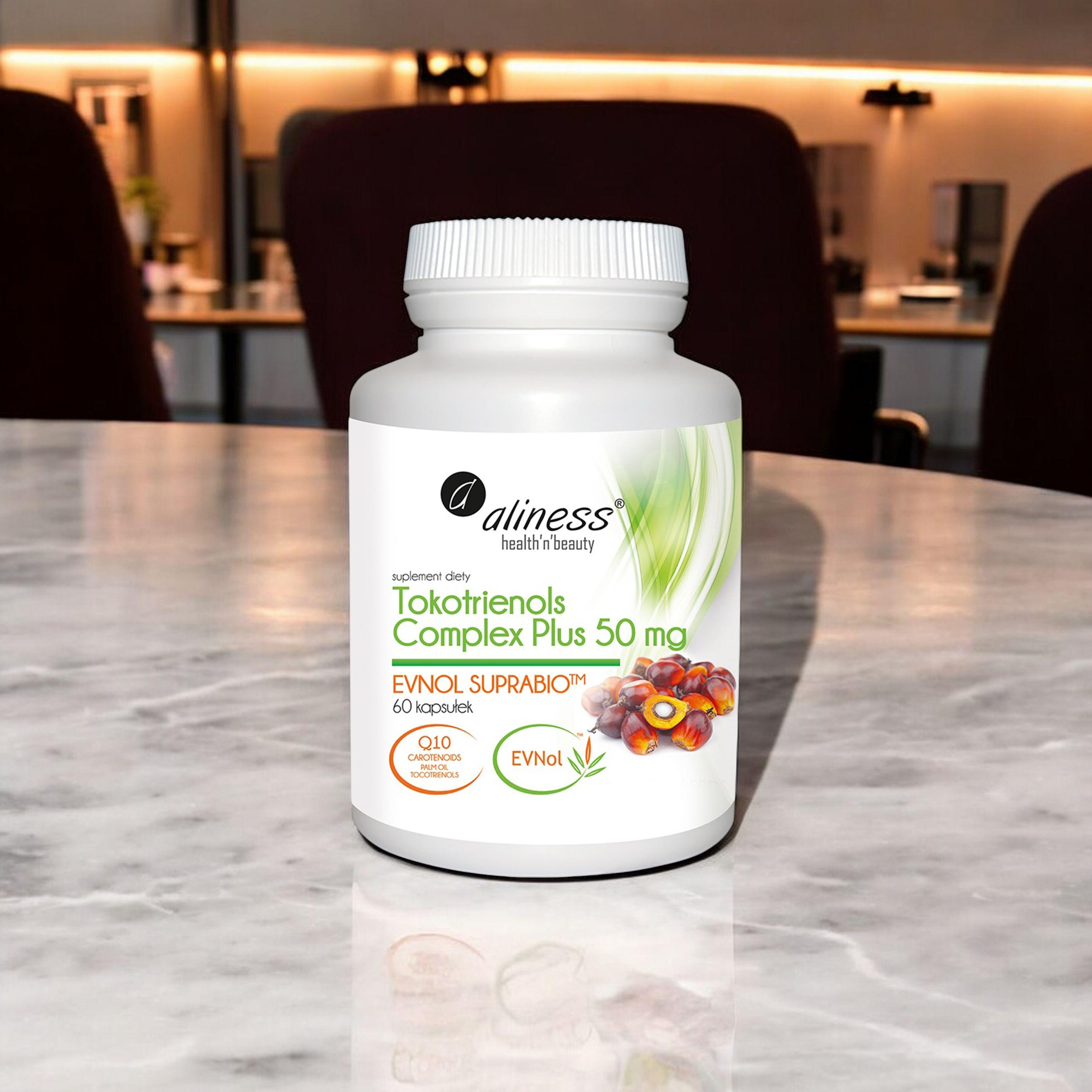 ALINESS - Tokotrienols Complex Plus 50mg - 60caps.