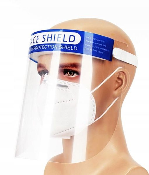 MP GENERATION Schutz-Visier für das Gesicht - Maska Na Gumce (Face Shield) - 1Stk.