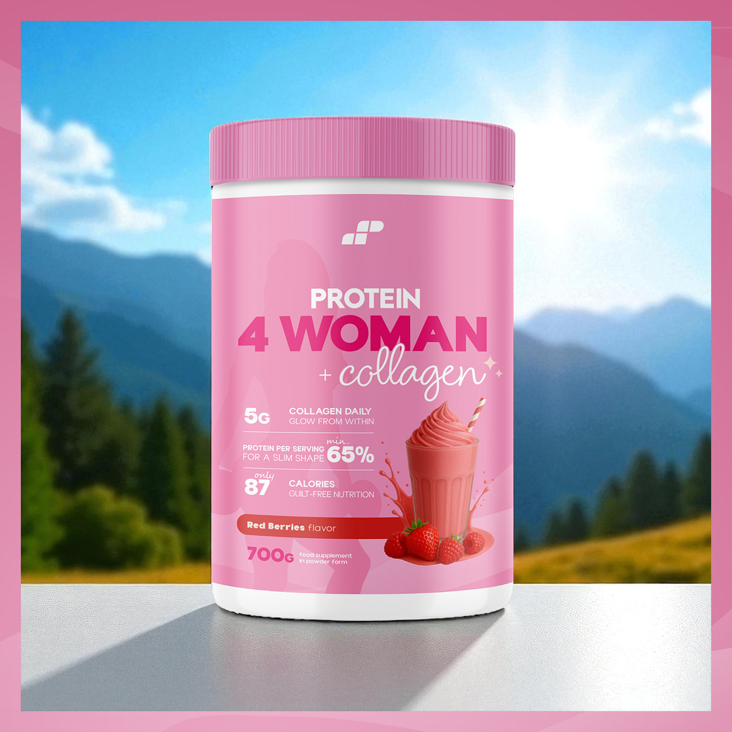 Protein 4 Woman + Collagen - 700g