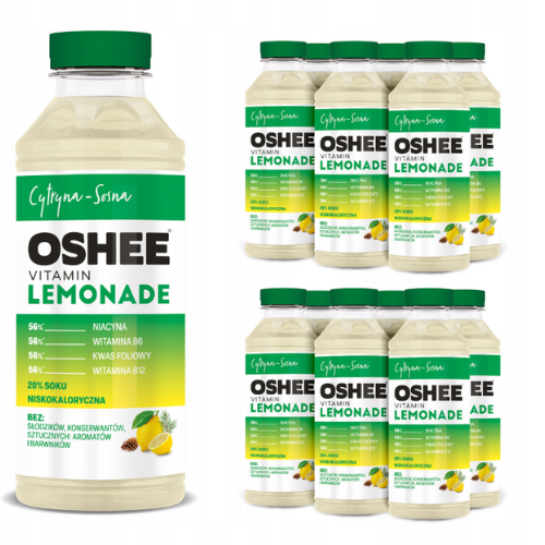 OSHEE Vitamin-Limonade 12x 555ml 