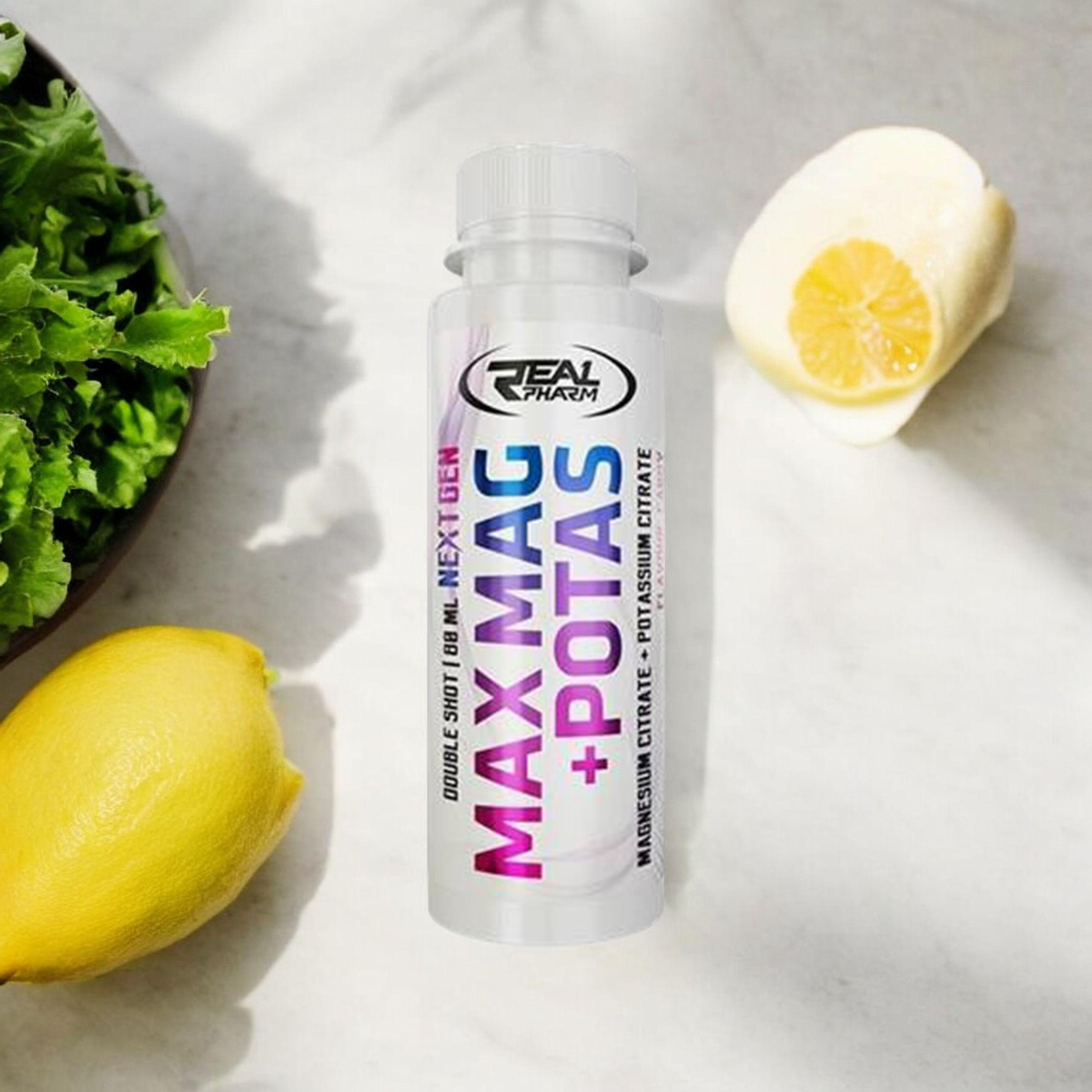 REAL PHARM - Max Mag + Potas - 80ml - Candy