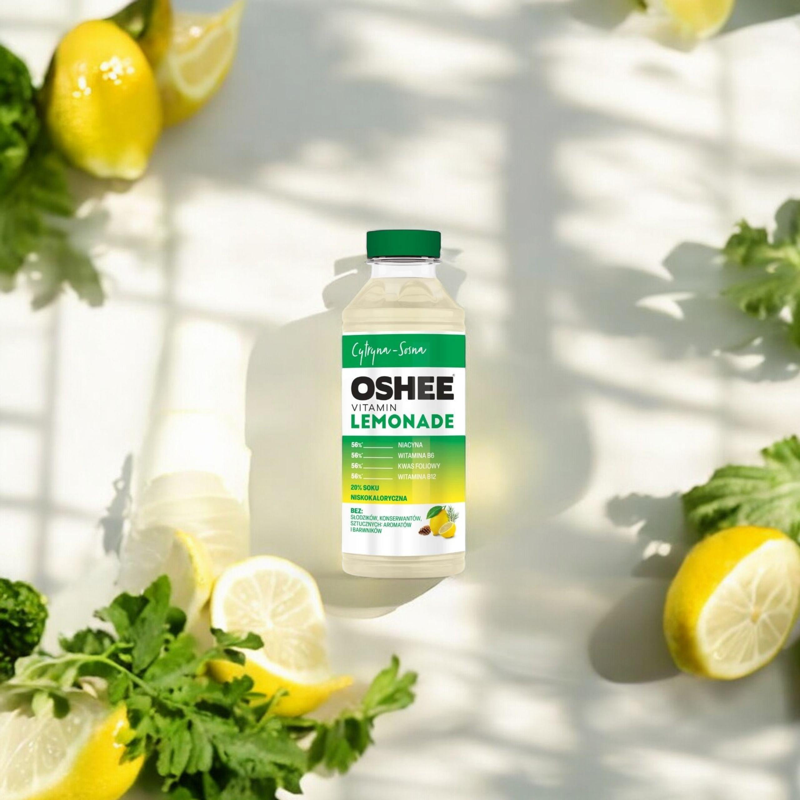OSHEE - Vitamin-Limonade - 555ml - Zitrone Kiefer