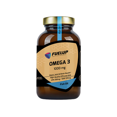FUELUP - Omega 3 (TG) 1000mg - 90 Weichkapseln - Fischöl